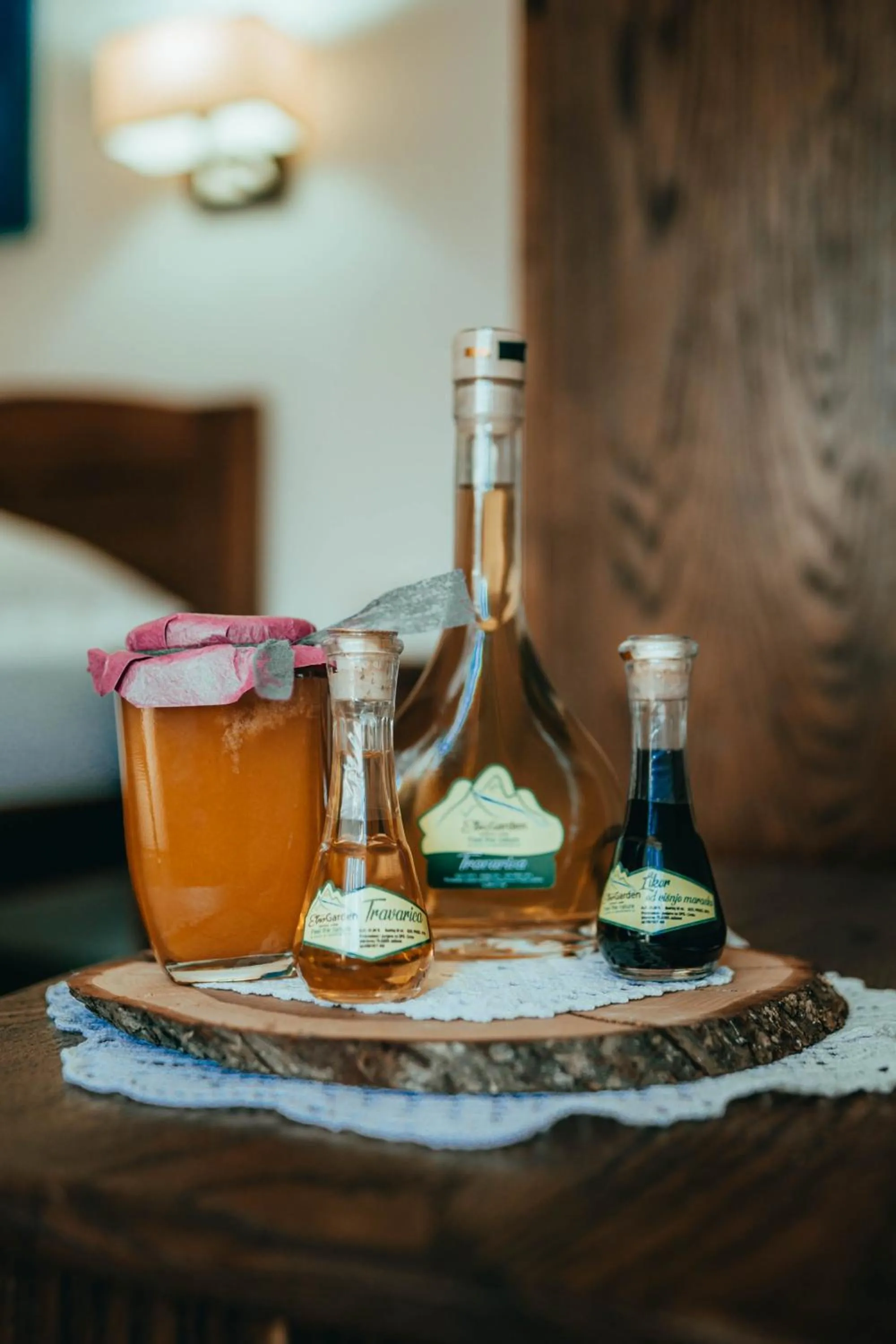 Decorative detail in Plitvice Luxury Etno Garden