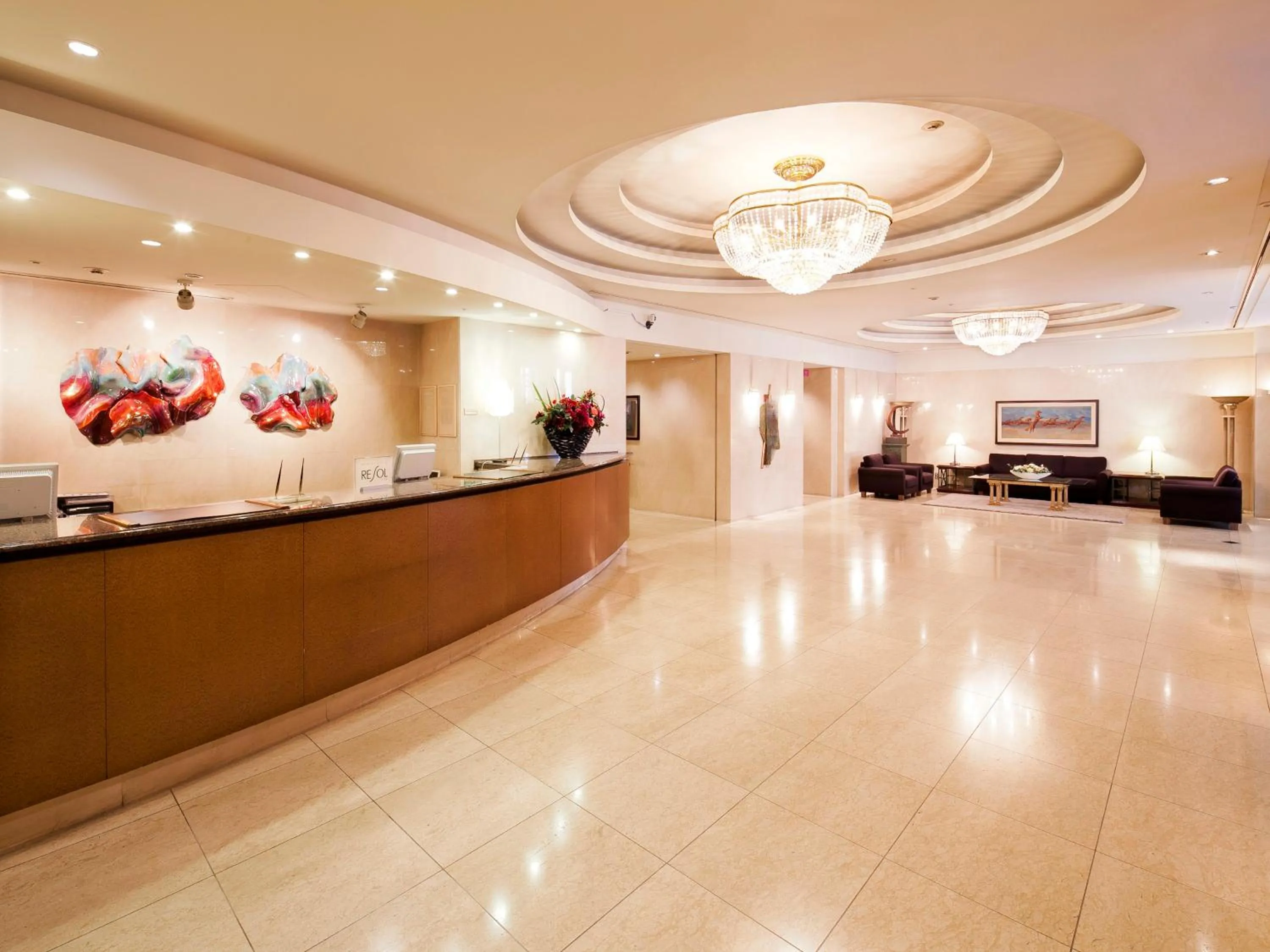 Lobby or reception in Hotel Resol Gifu