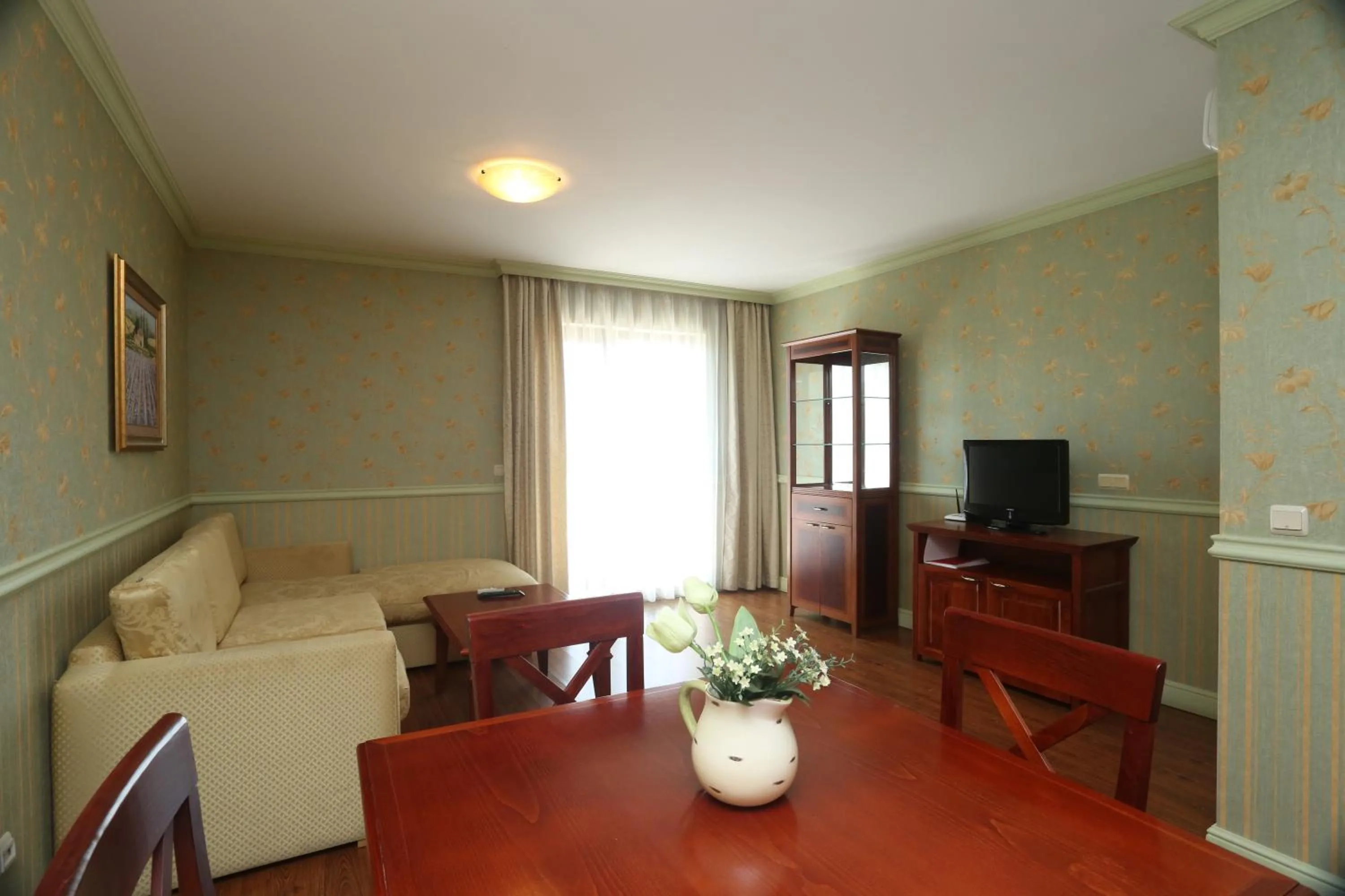 Seating area in Villa Allegra