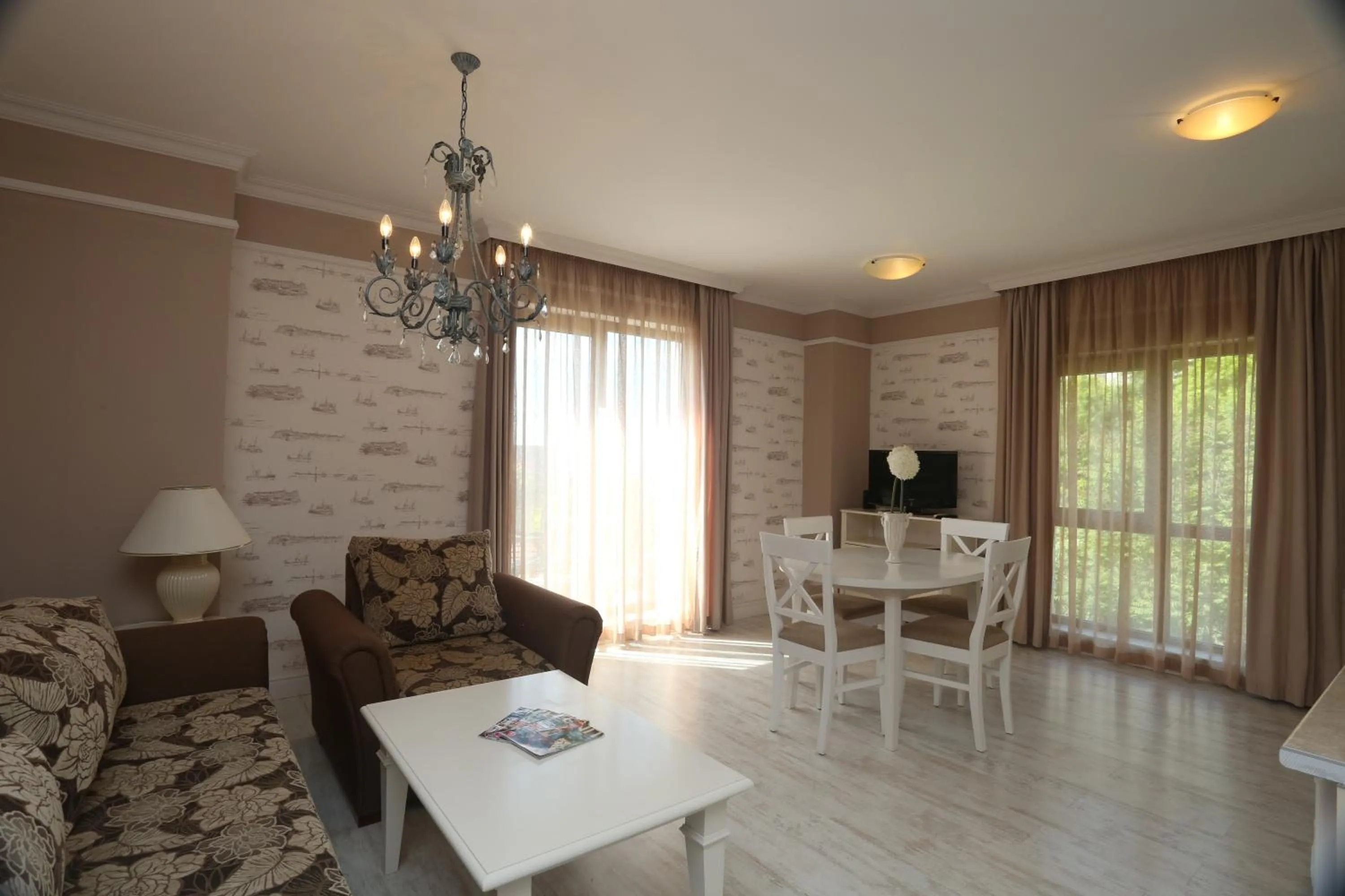 Living room in Villa Allegra