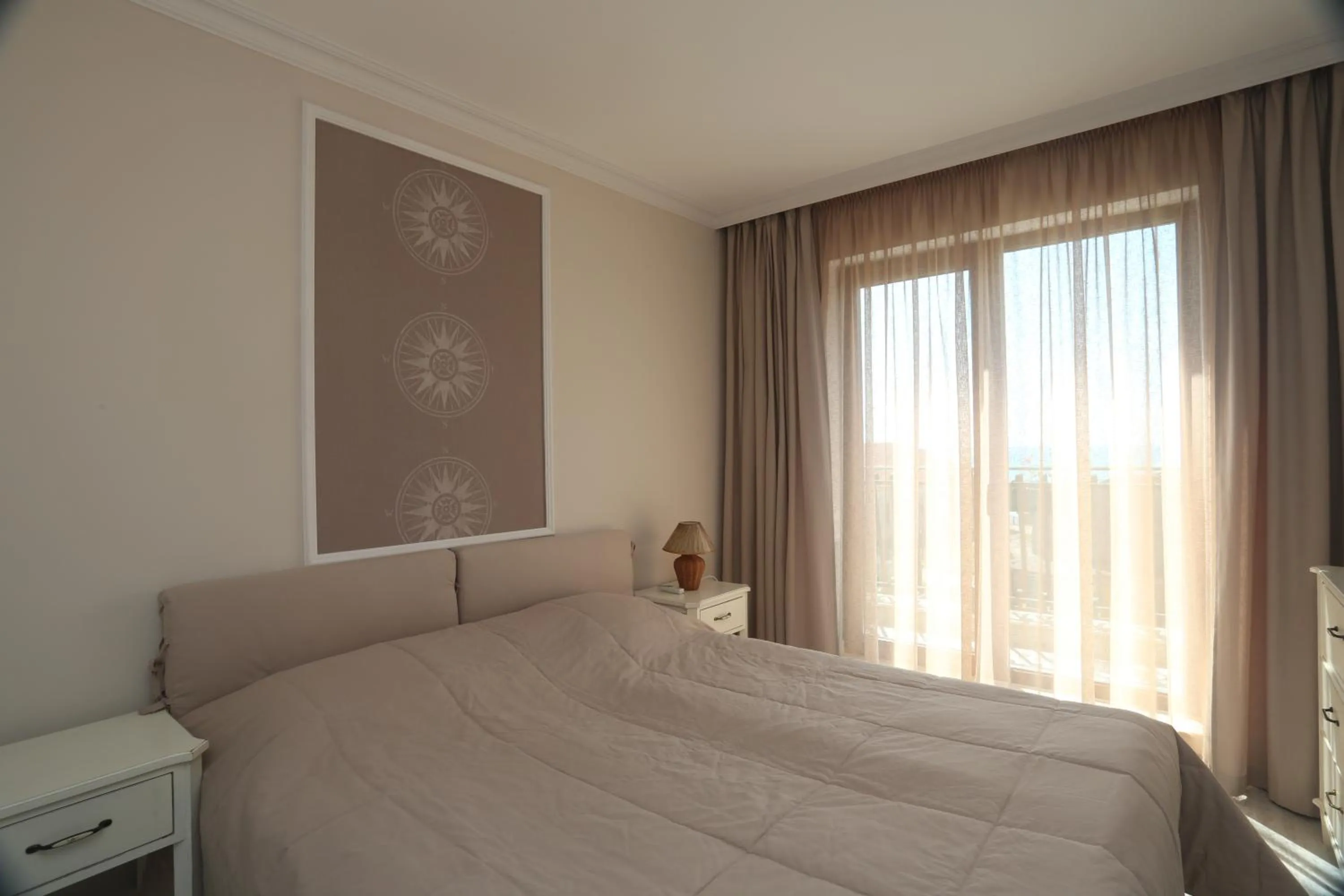 Bedroom, Bed in Villa Allegra