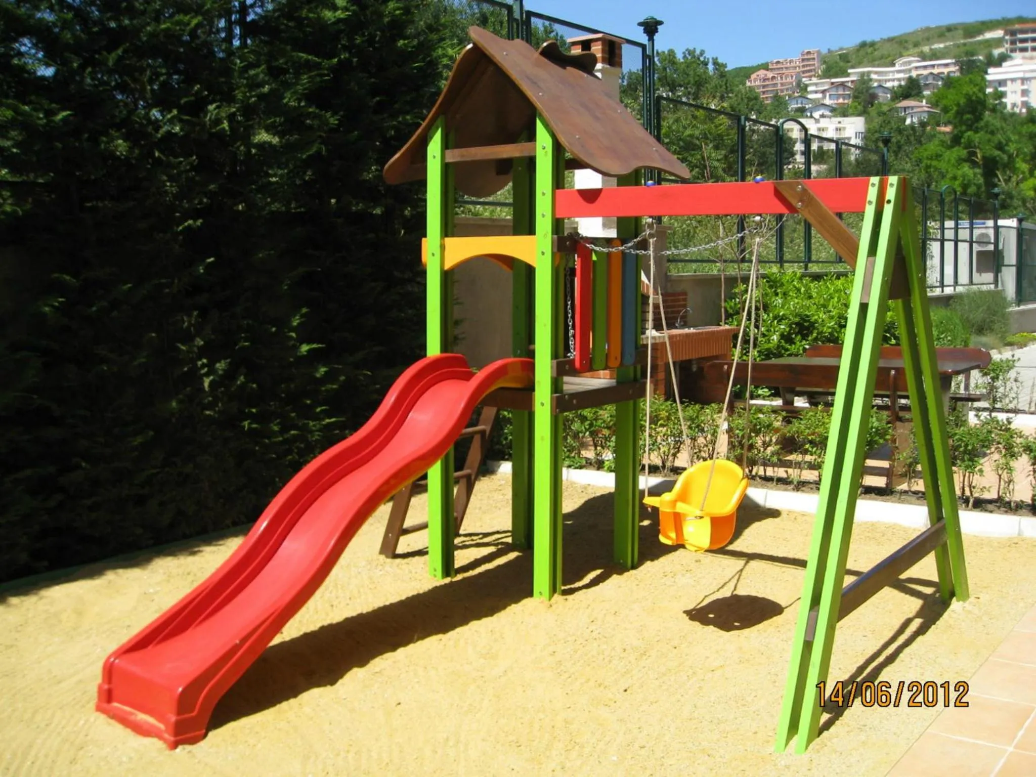 Children play ground in Villa Allegra