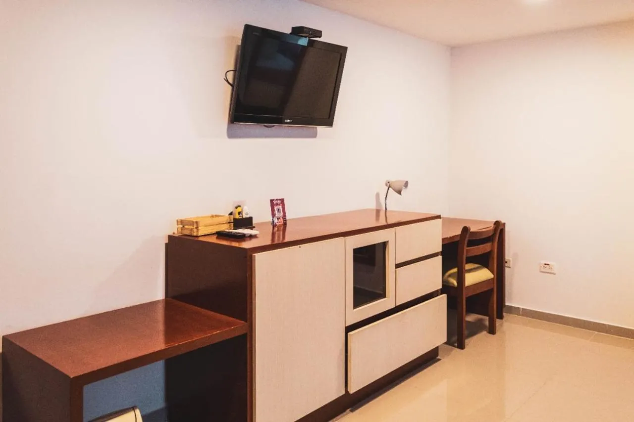 Standard Double Room with Two Double Beds in Hotel Bachue