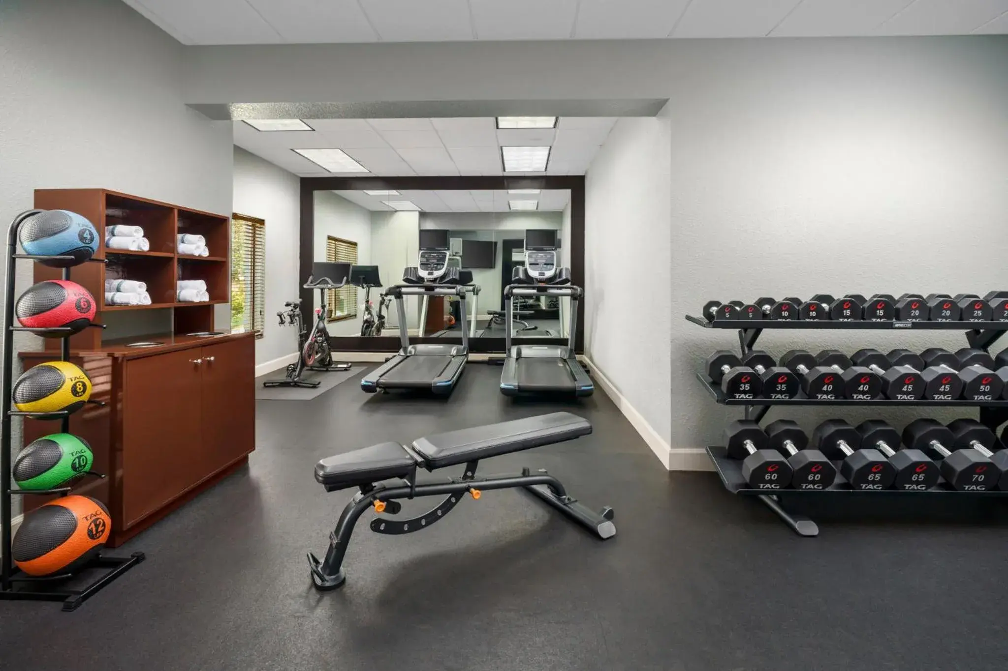 Fitness centre/facilities in Homewood Suites Miami Airport/Blue Lagoon Fitness centre/facilities in Homewood Suites Miami Airport/Blue Lagoon