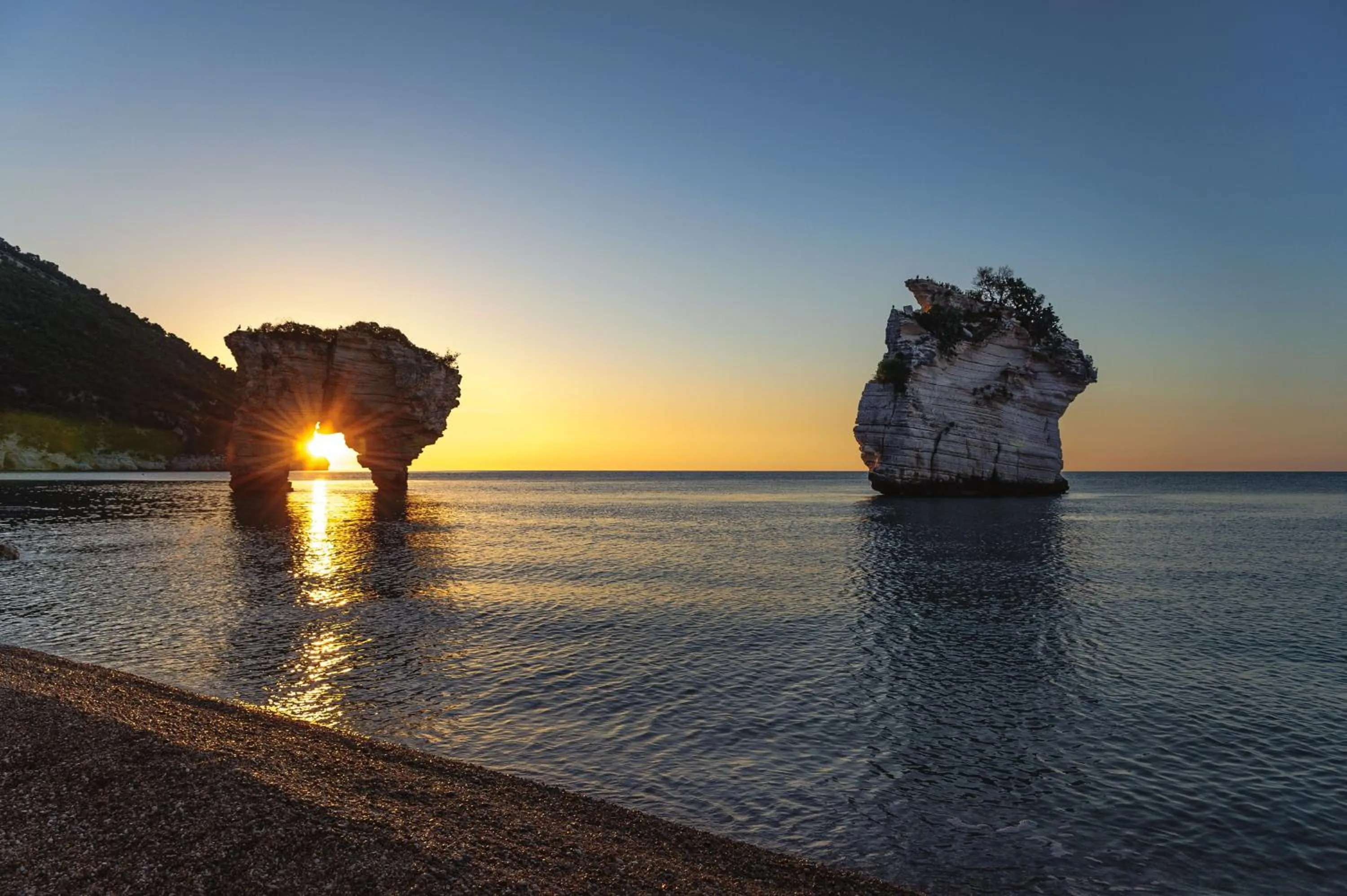 Beach in Baia Delle Zagare - Handwritten Collection