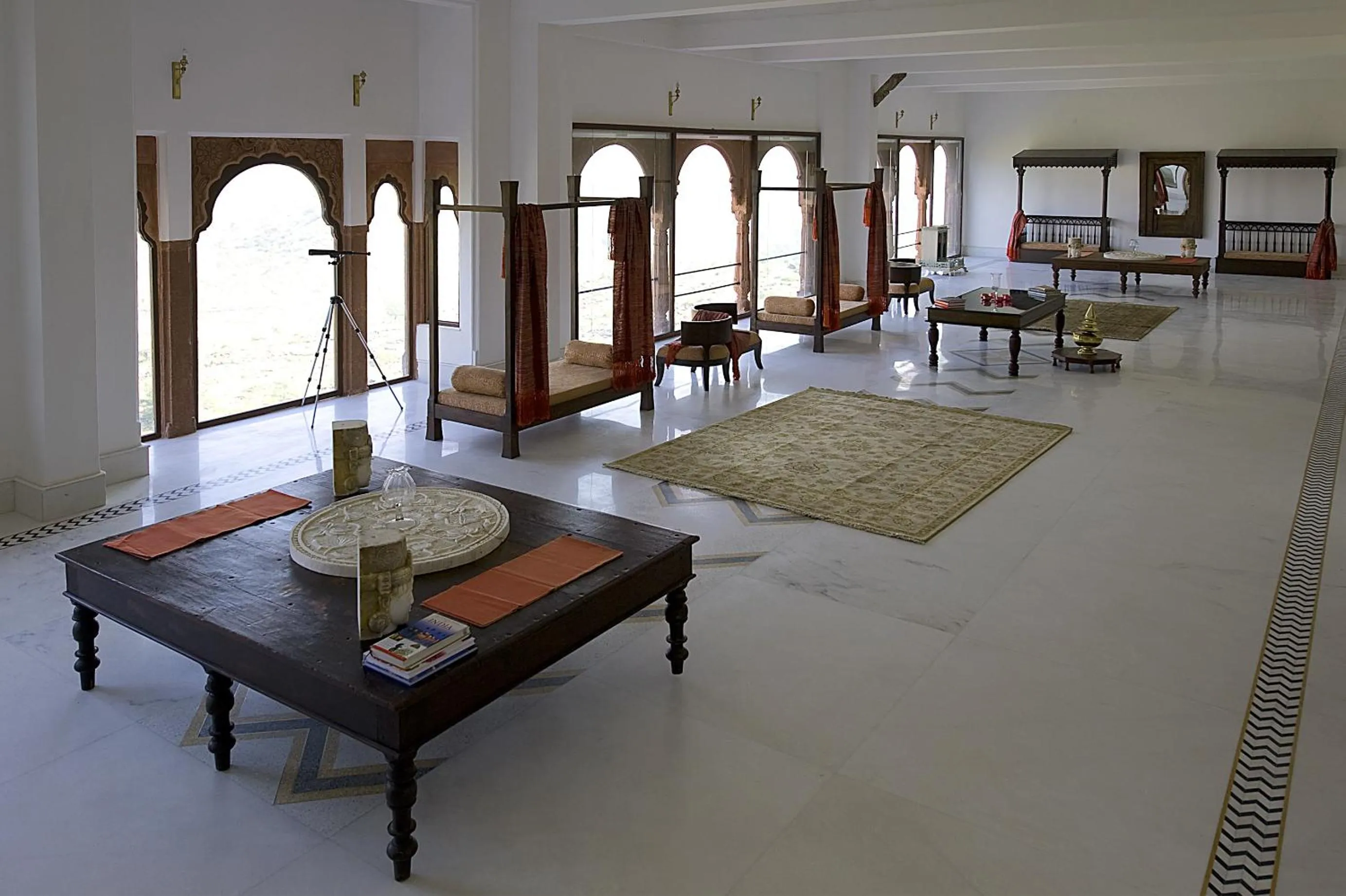 Lobby or reception, Bed in Fateh Garh Resort by Fateh Collection