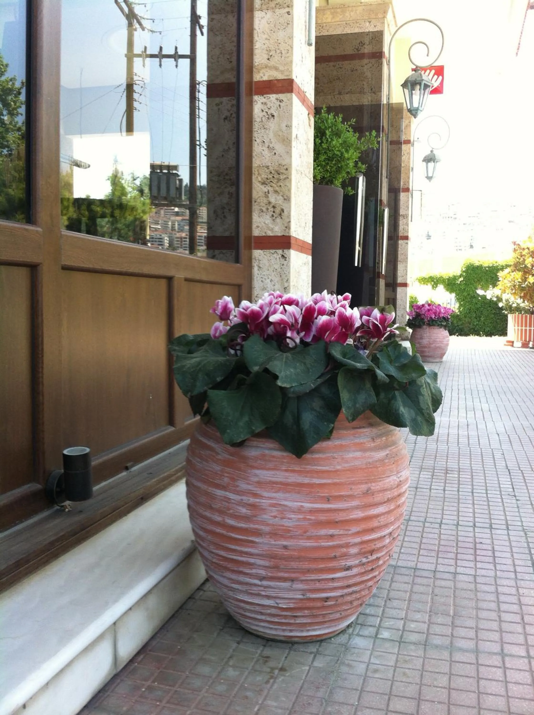 Decorative detail in Hotel Aiges Melathron