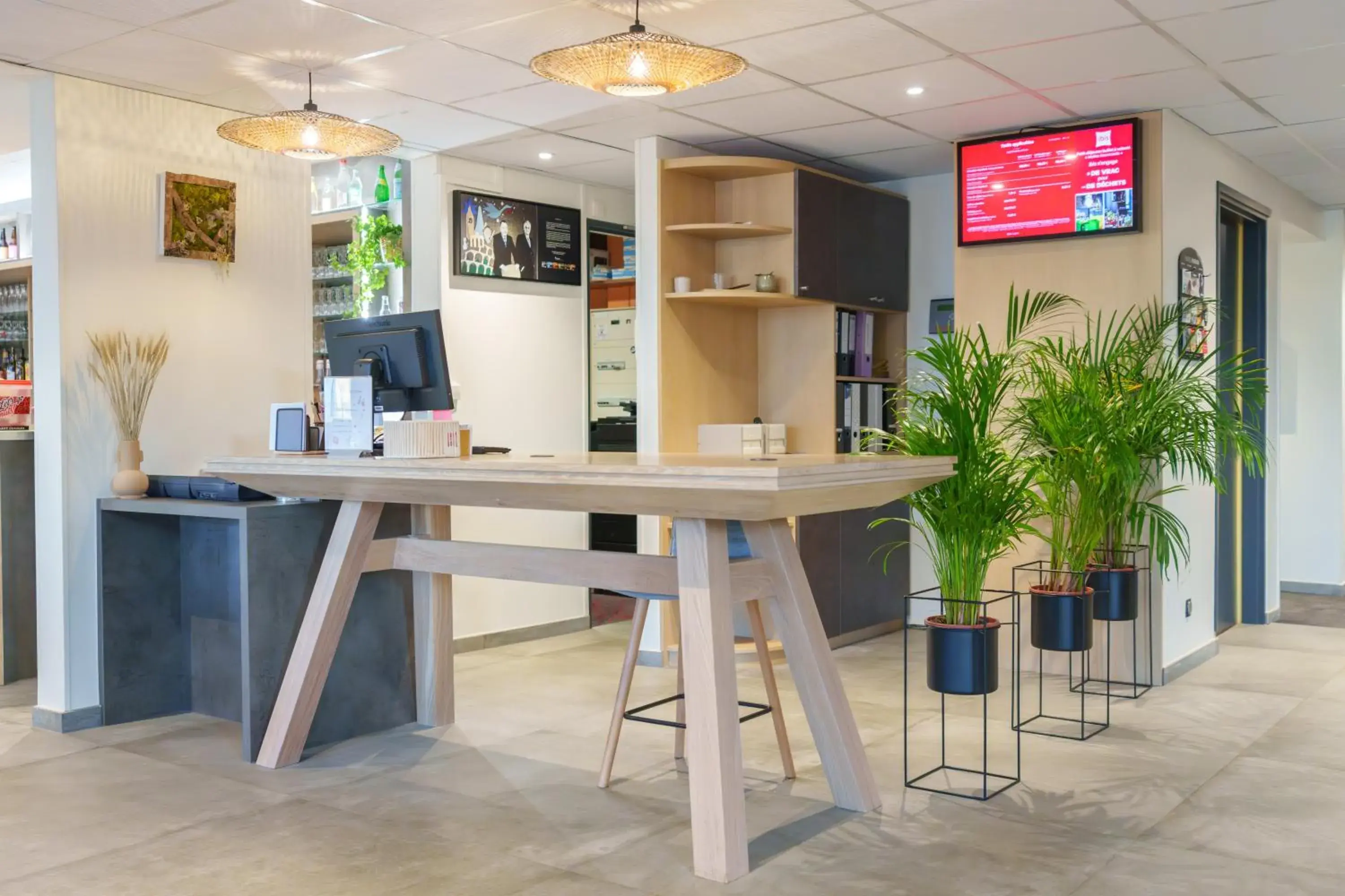 Lobby or reception in ibis Laon Lobby or reception in ibis Laon