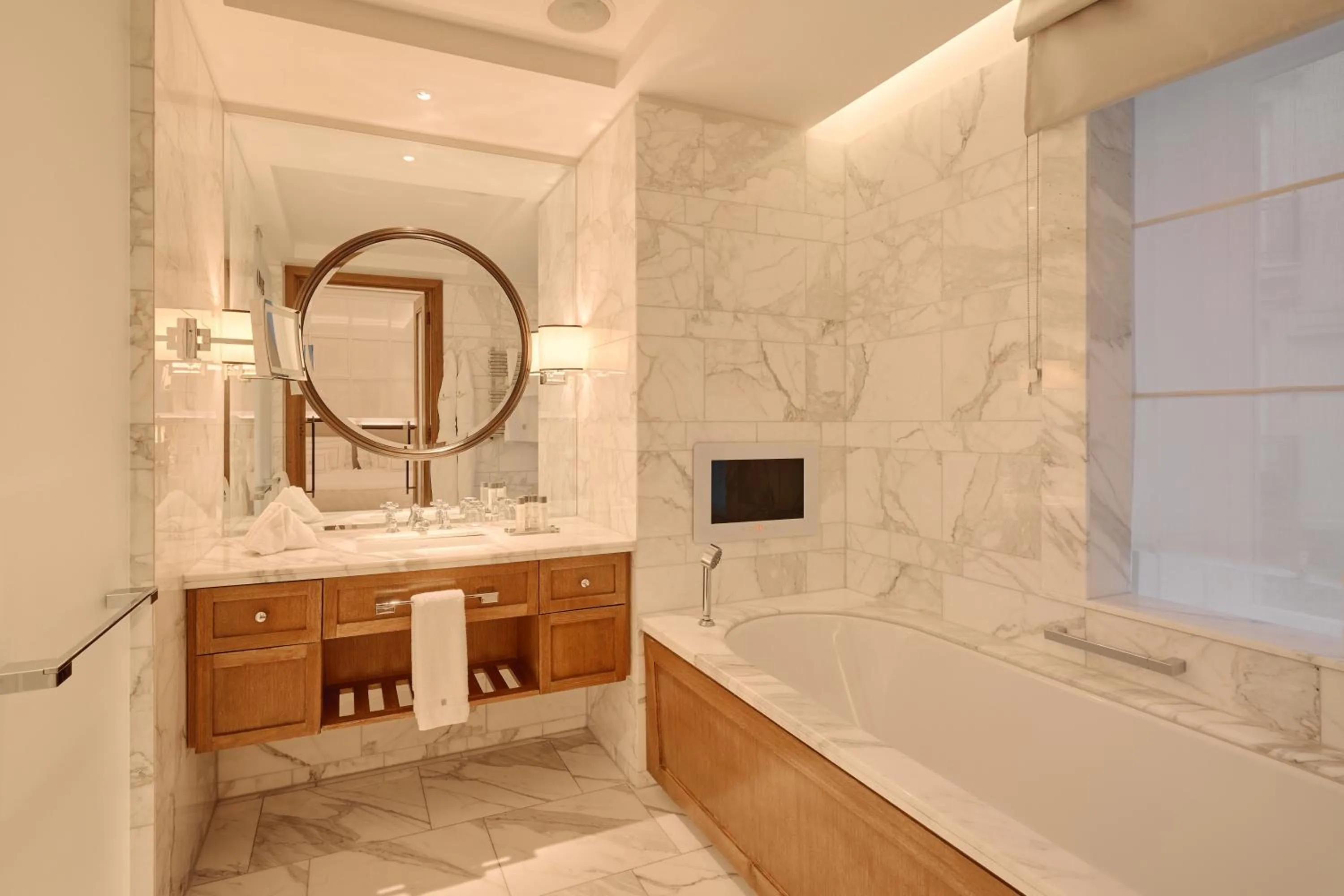Bathroom in Corinthia London