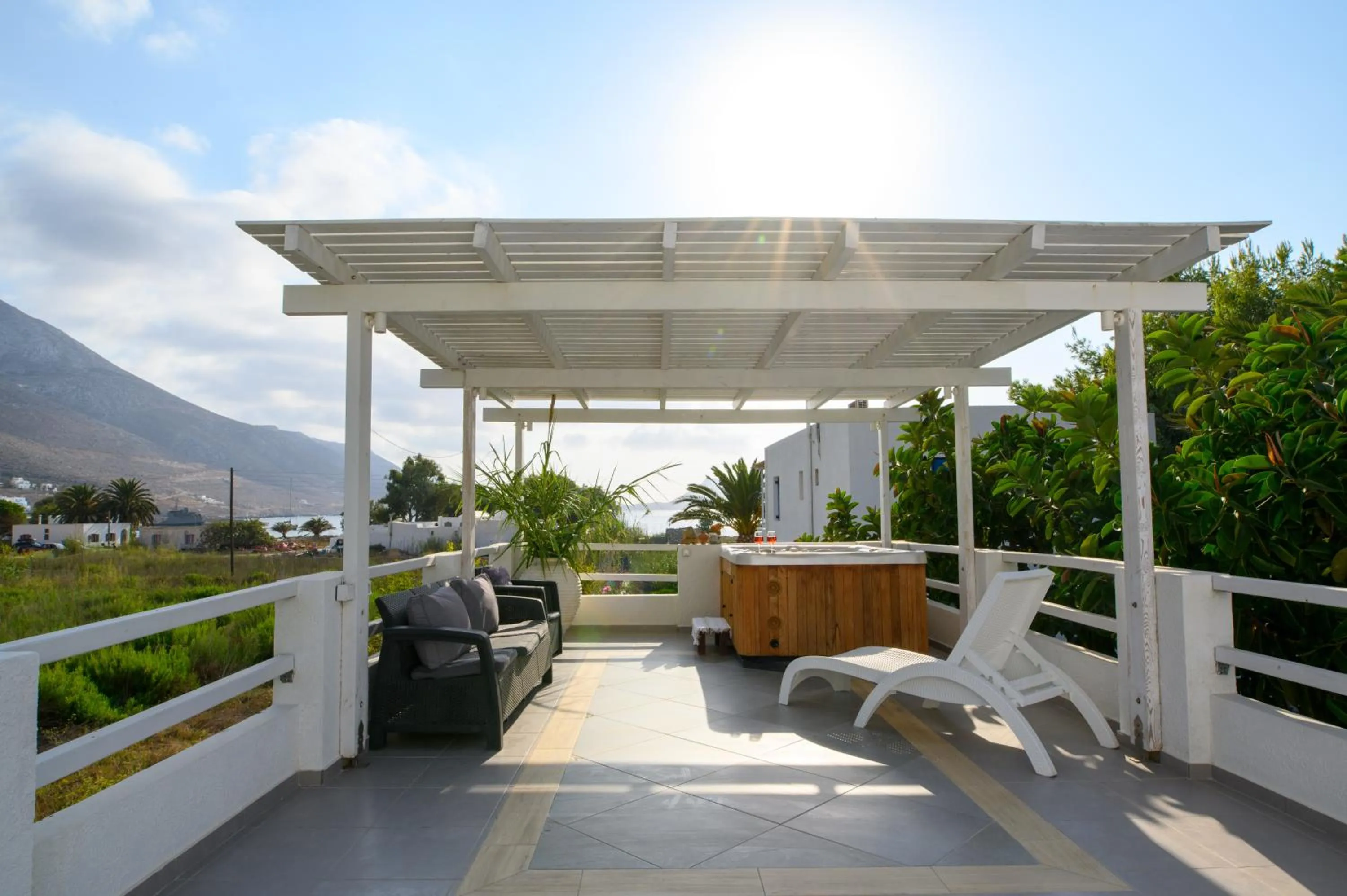 Patio in Lakki Village