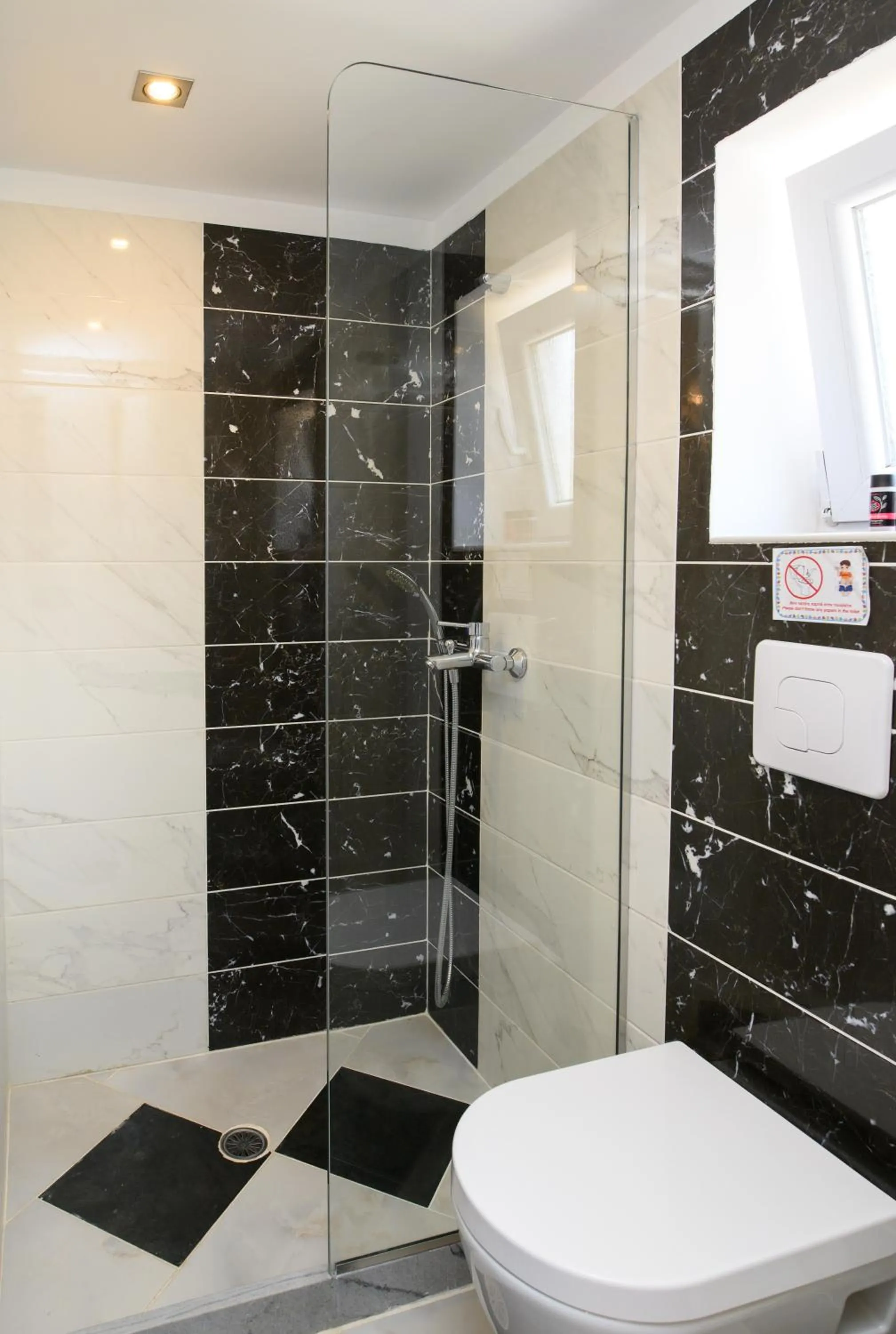 Shower in Lakki Village