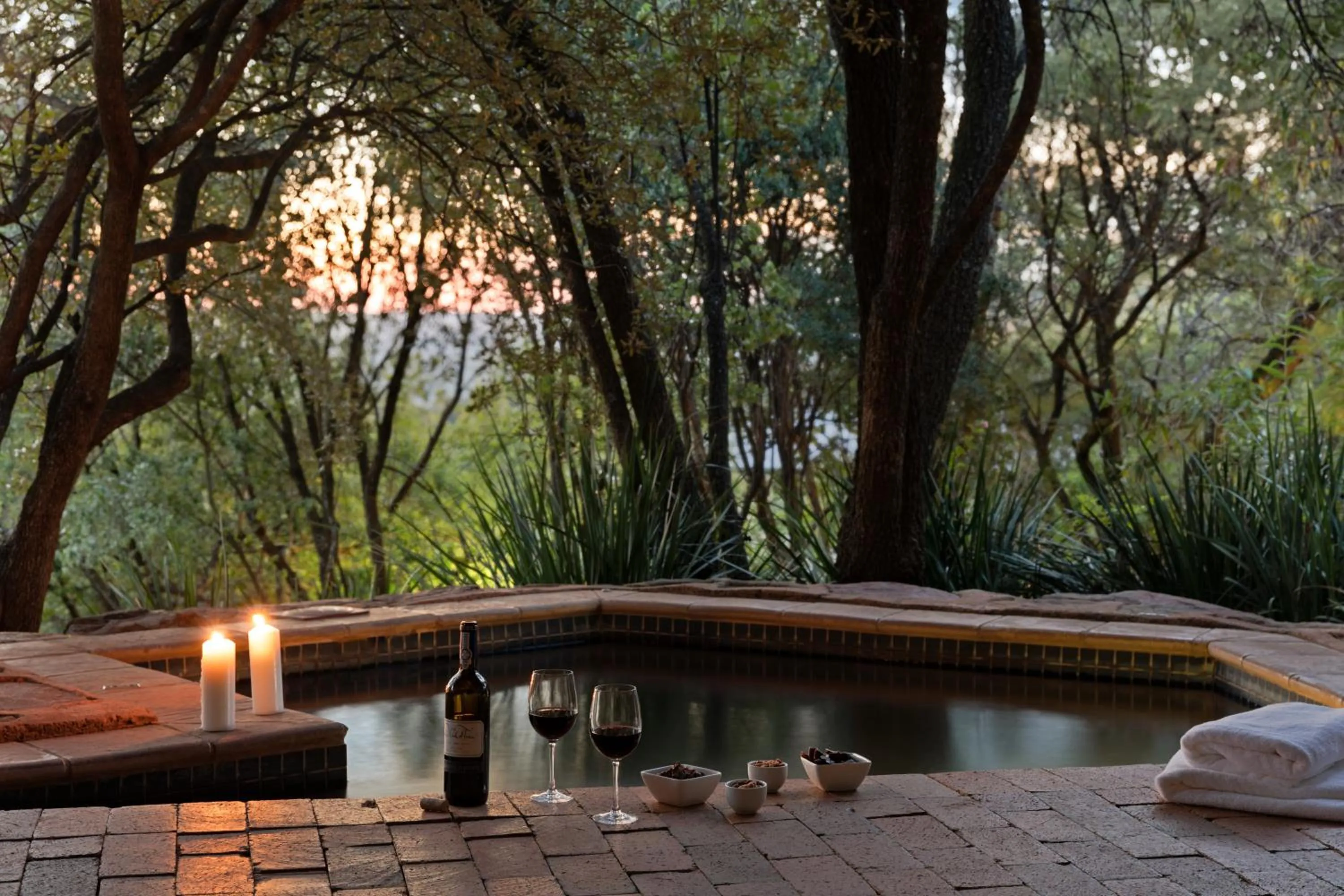 Pool view in Mount Grace Hotel & Spa
