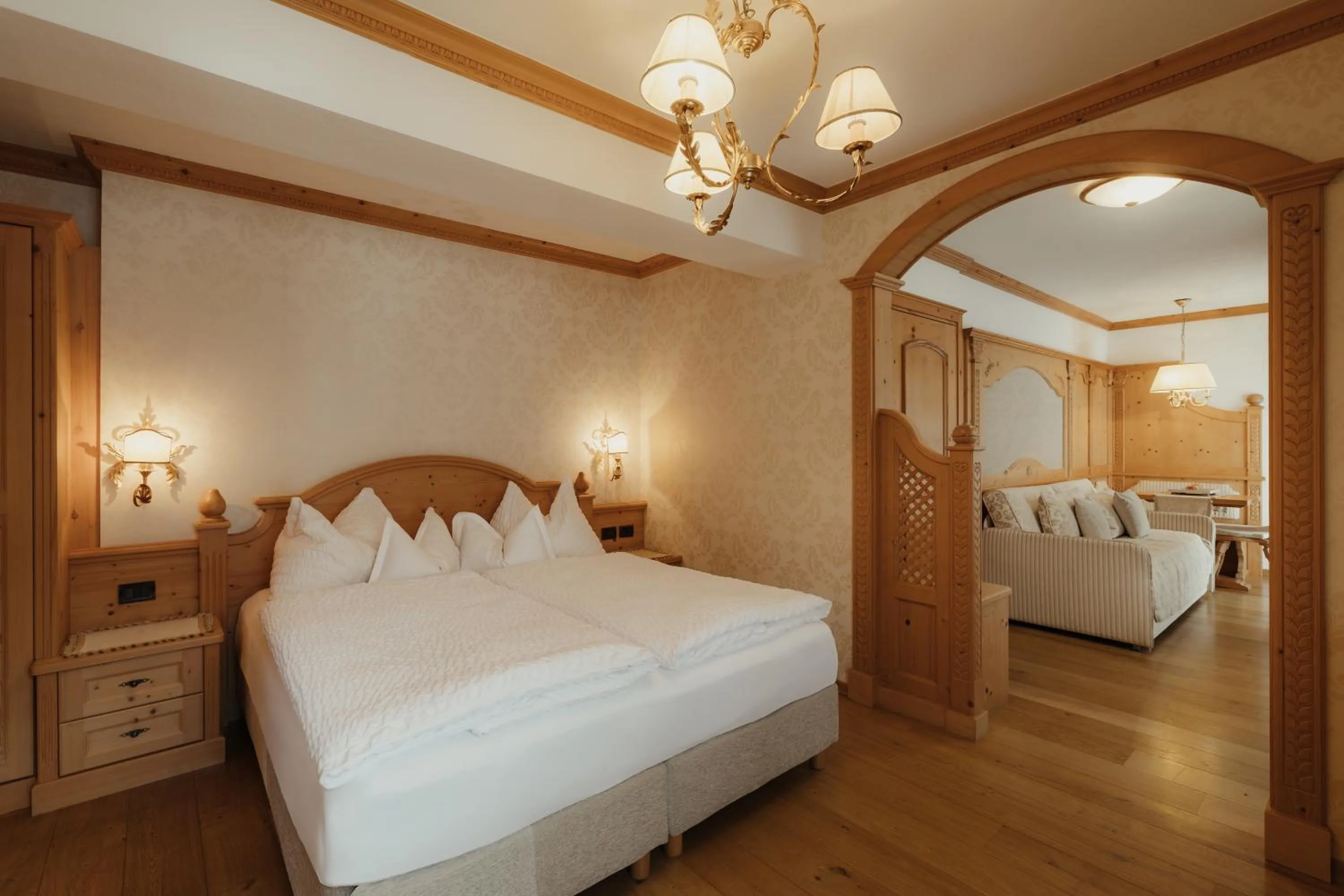 Bed in Hotel Colbricon Beauty & Relax