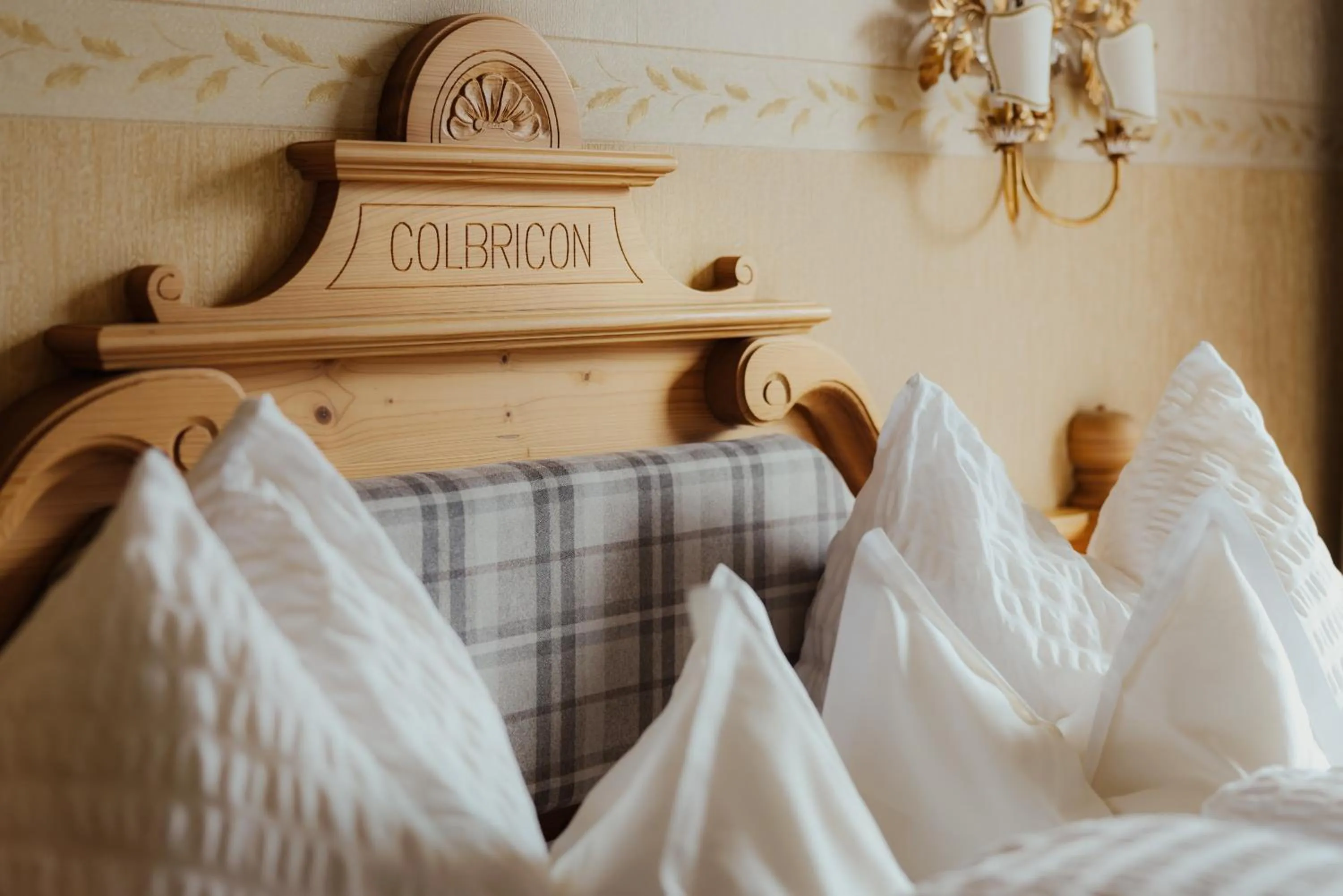 Bed in Hotel Colbricon Beauty & Relax