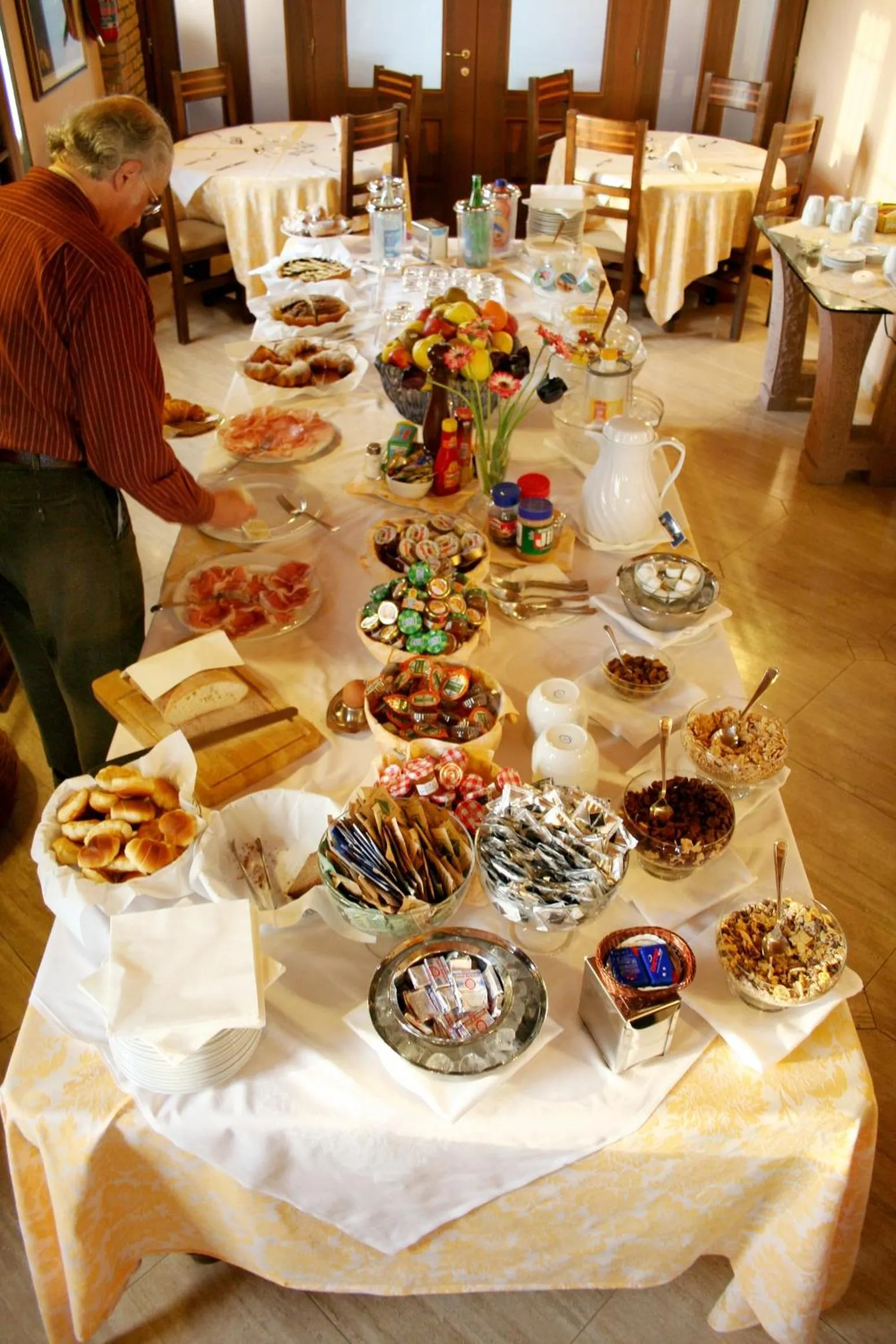 Breakfast in Hotel Corte Vecchia