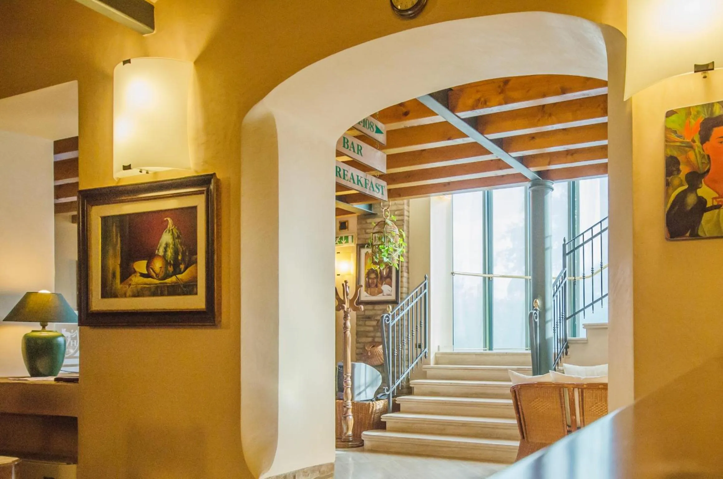 Decorative detail in Hotel Corte Vecchia