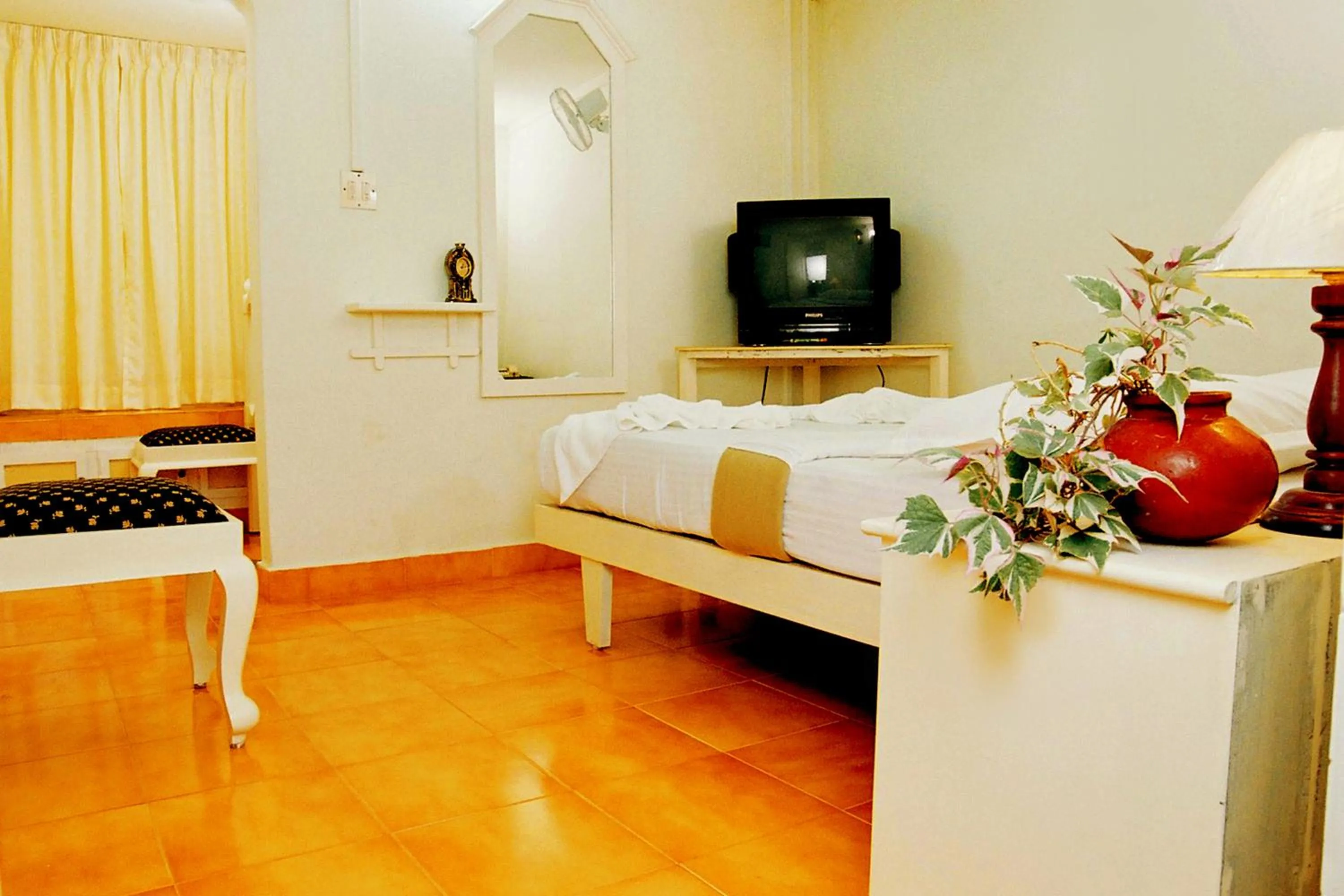 Bed in Bellavista Resort Munnar