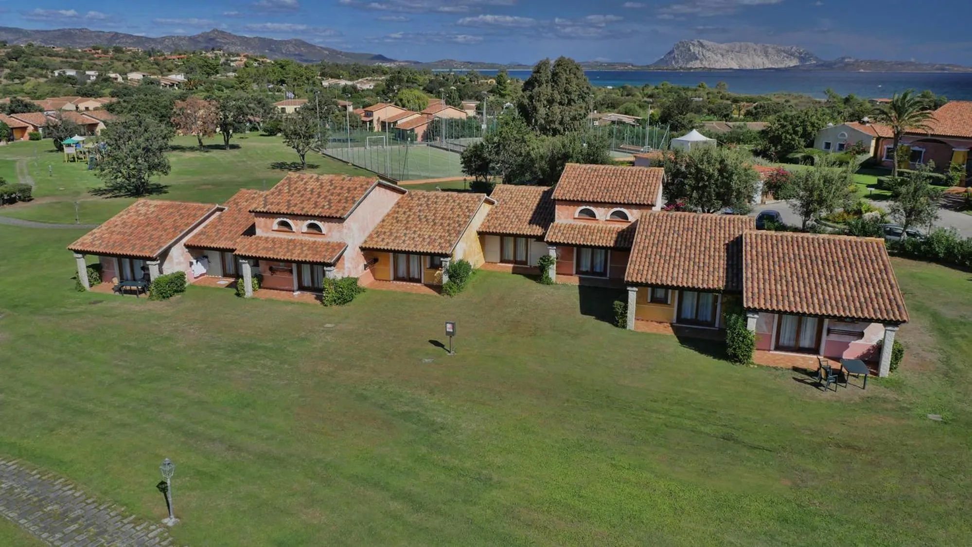 Bird's eye view in TH San Teodoro - Liscia Eldi Village