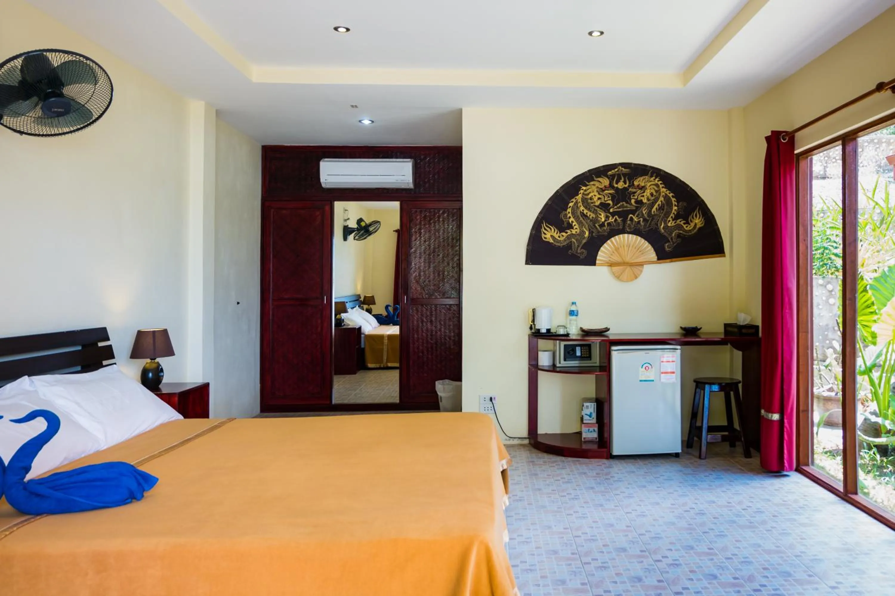 Coffee/tea facilities, Bed in Cyana Resort