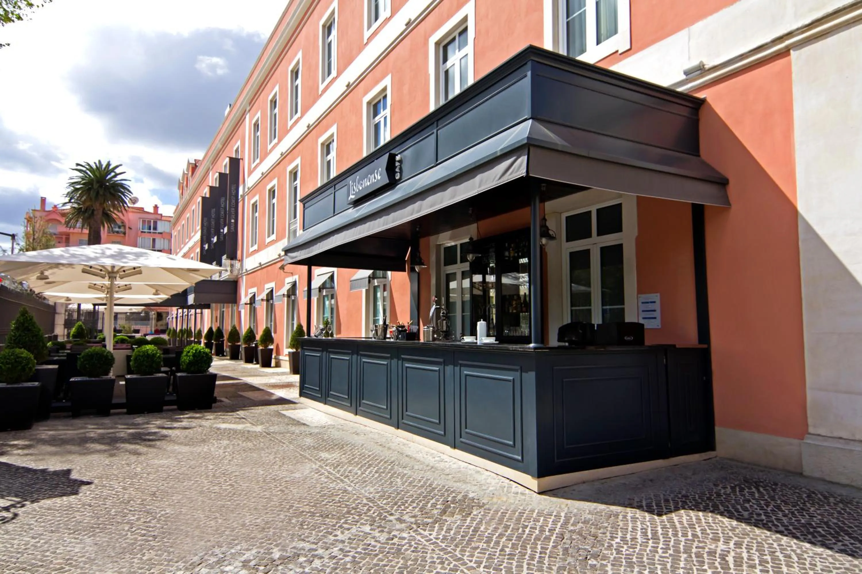 Facade/entrance in SANA Silver Coast Hotel