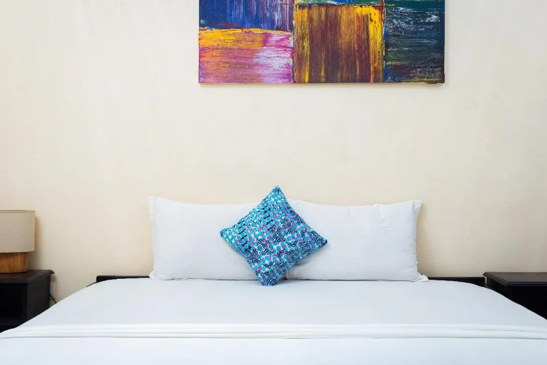 Bed in Hôtel Seaside