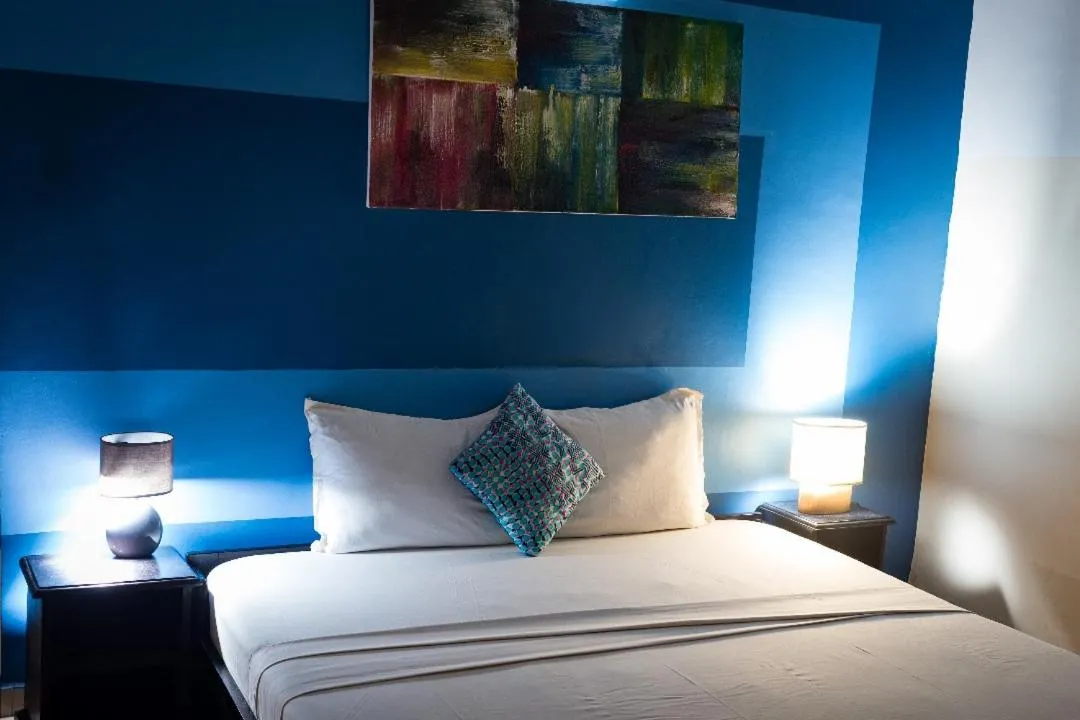 Bed in Hôtel Seaside