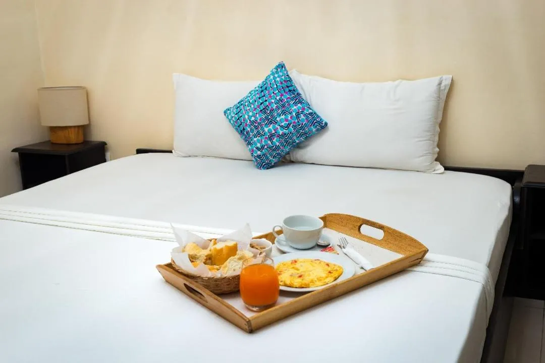 Bed in Hôtel Seaside