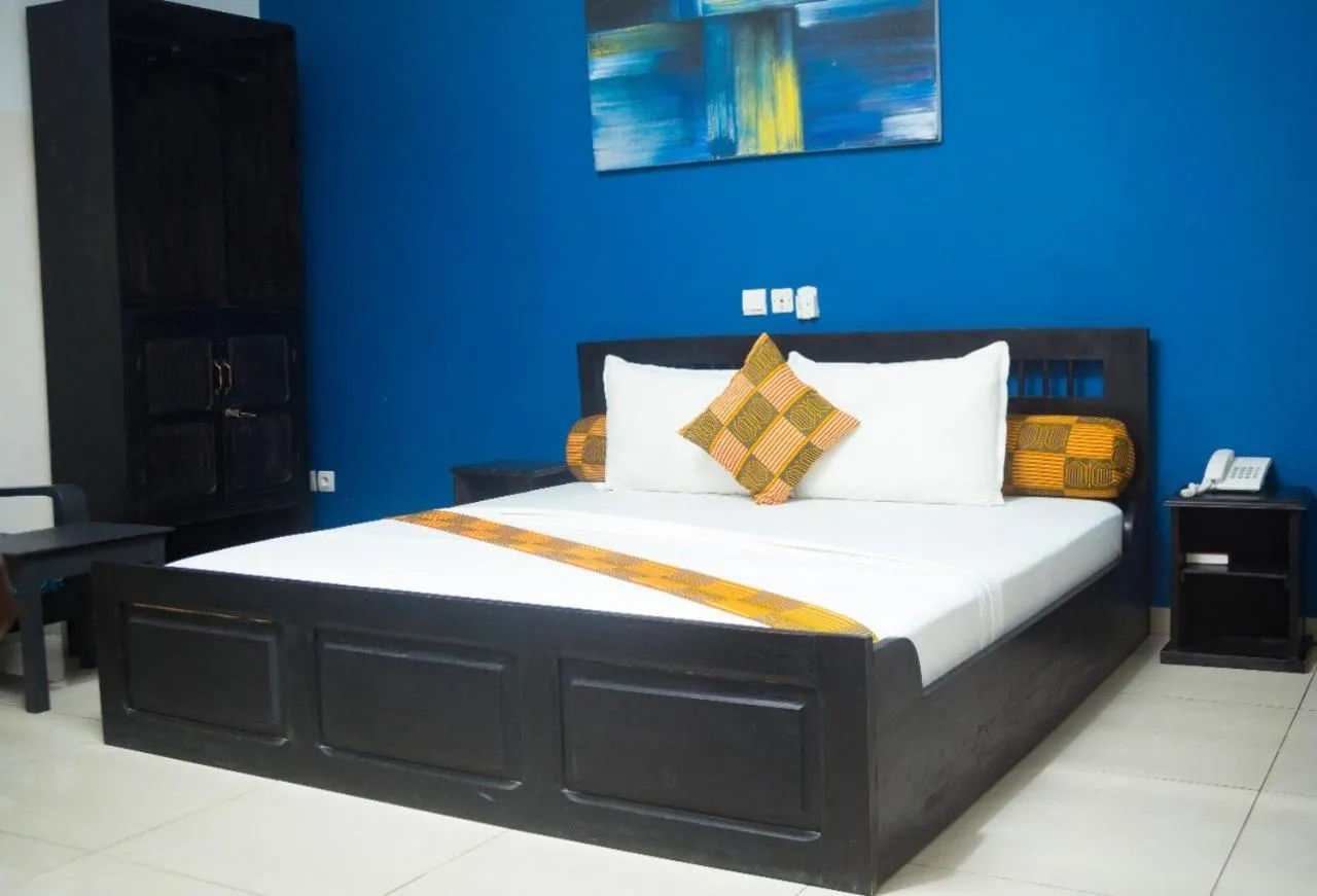 Bed in Hôtel Seaside