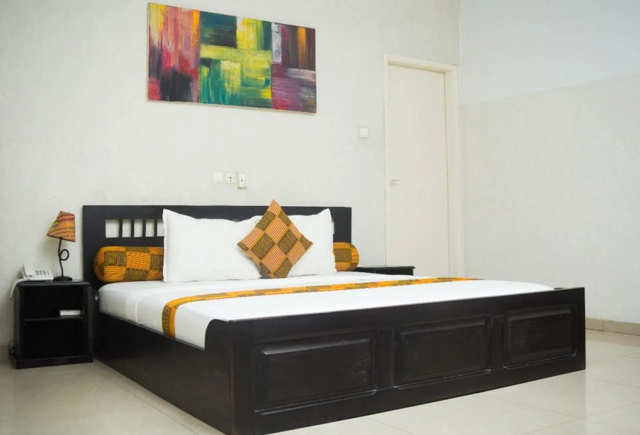 Bed in Hôtel Seaside