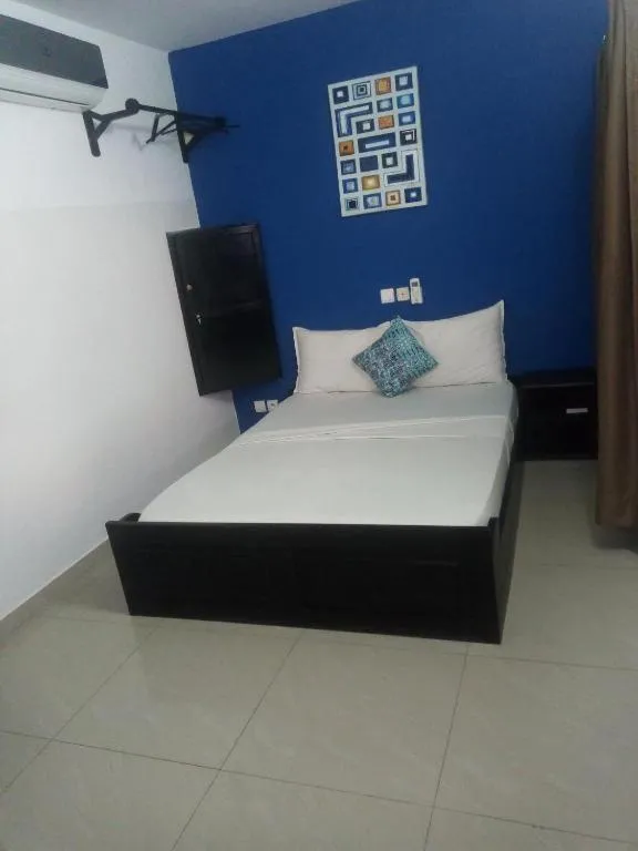 Bed in Hôtel Seaside