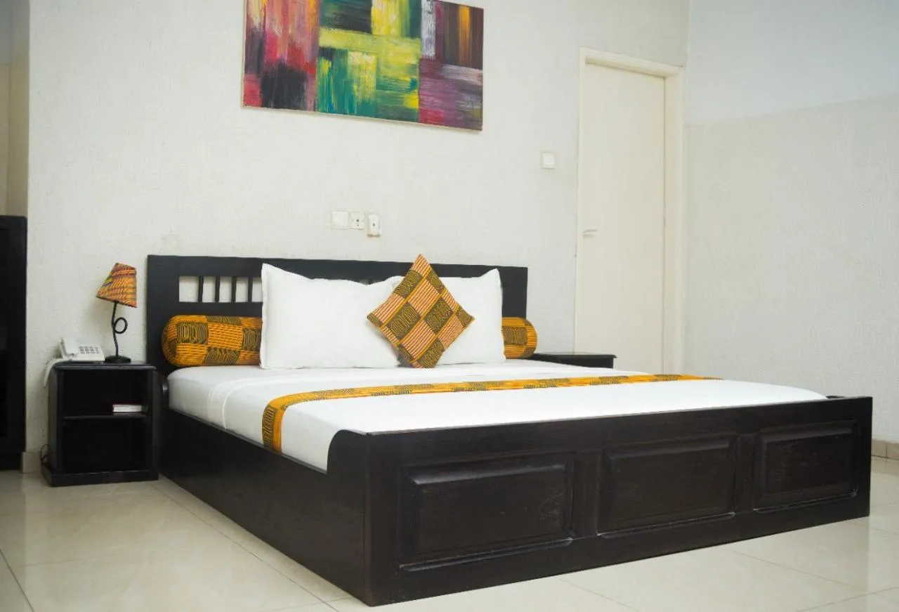 Bed in Hôtel Seaside