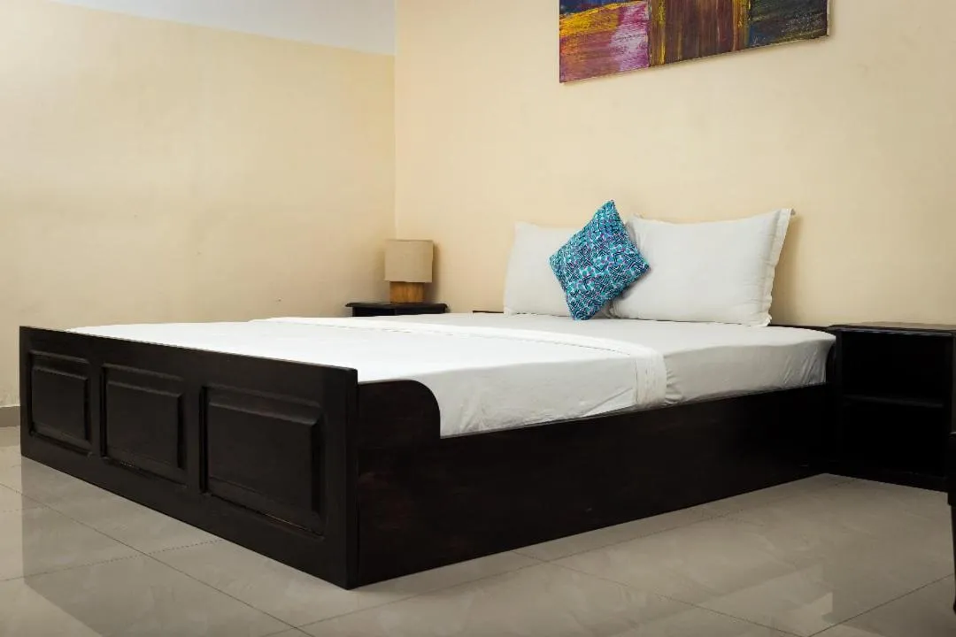 Bed in Hôtel Seaside