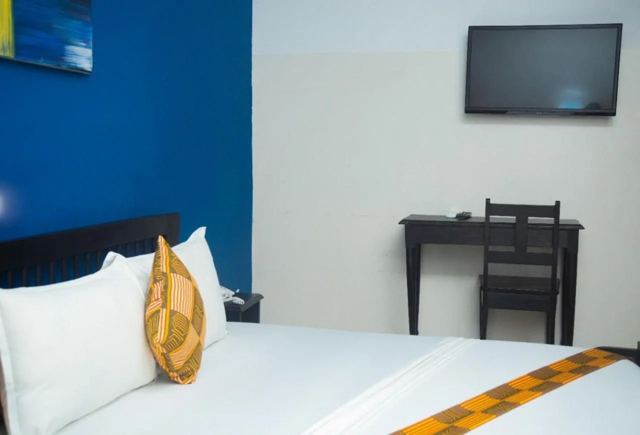 Bed in Hôtel Seaside