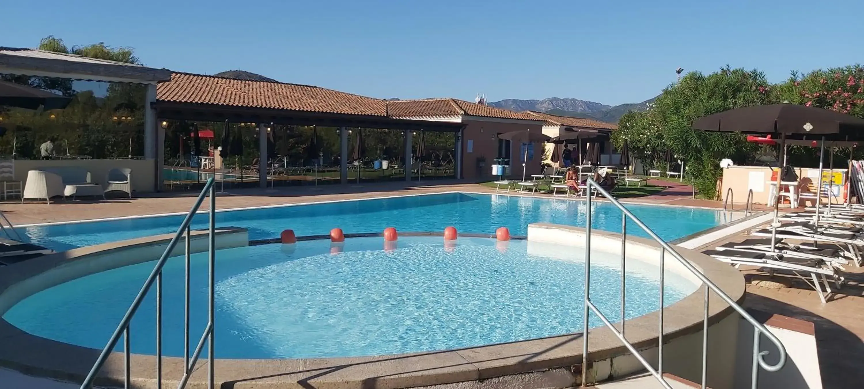 Swimming pool in Li Suari Club Village Swimming pool in Li Suari Club Village