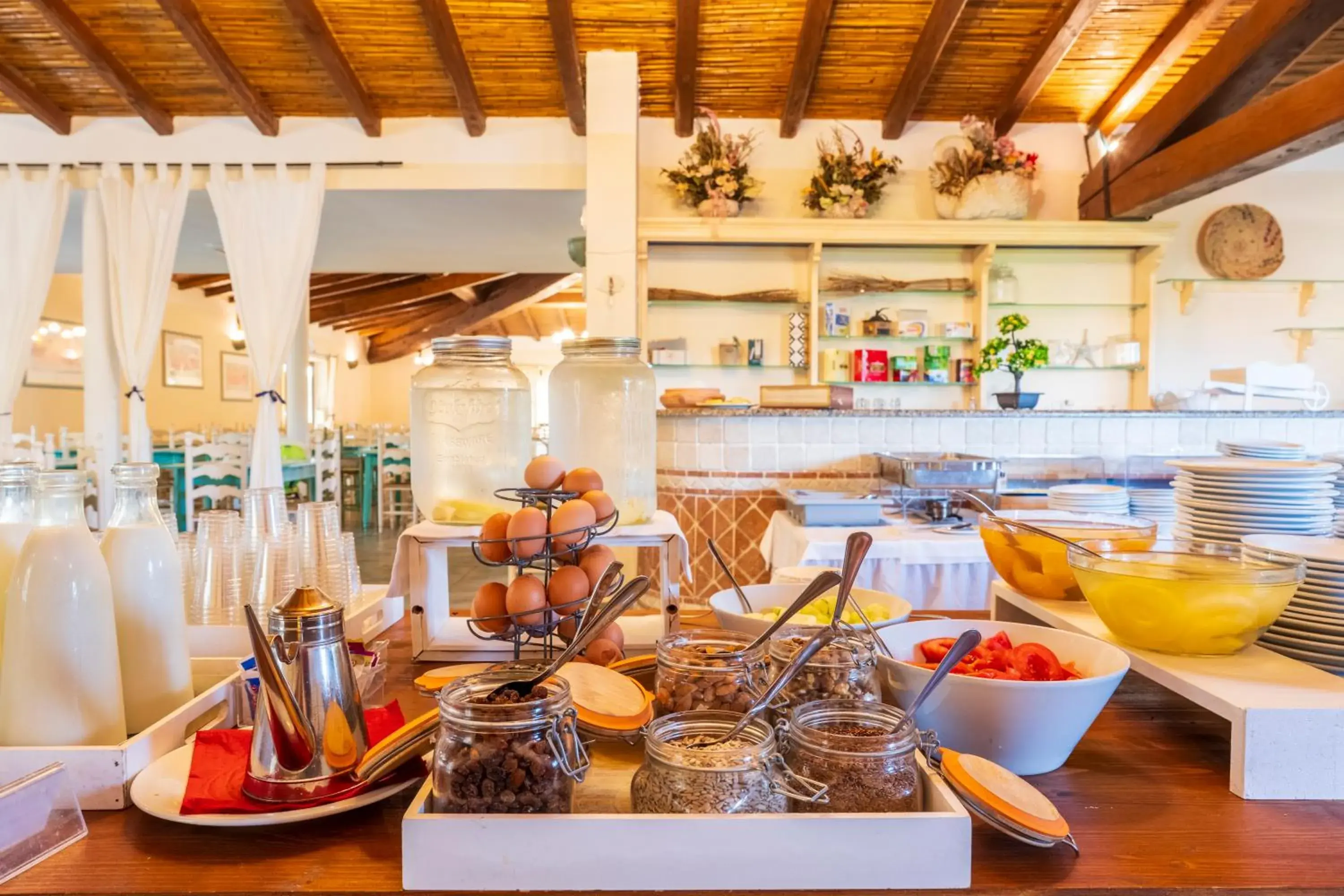 Breakfast in Li Suari Club Village Breakfast in Li Suari Club Village