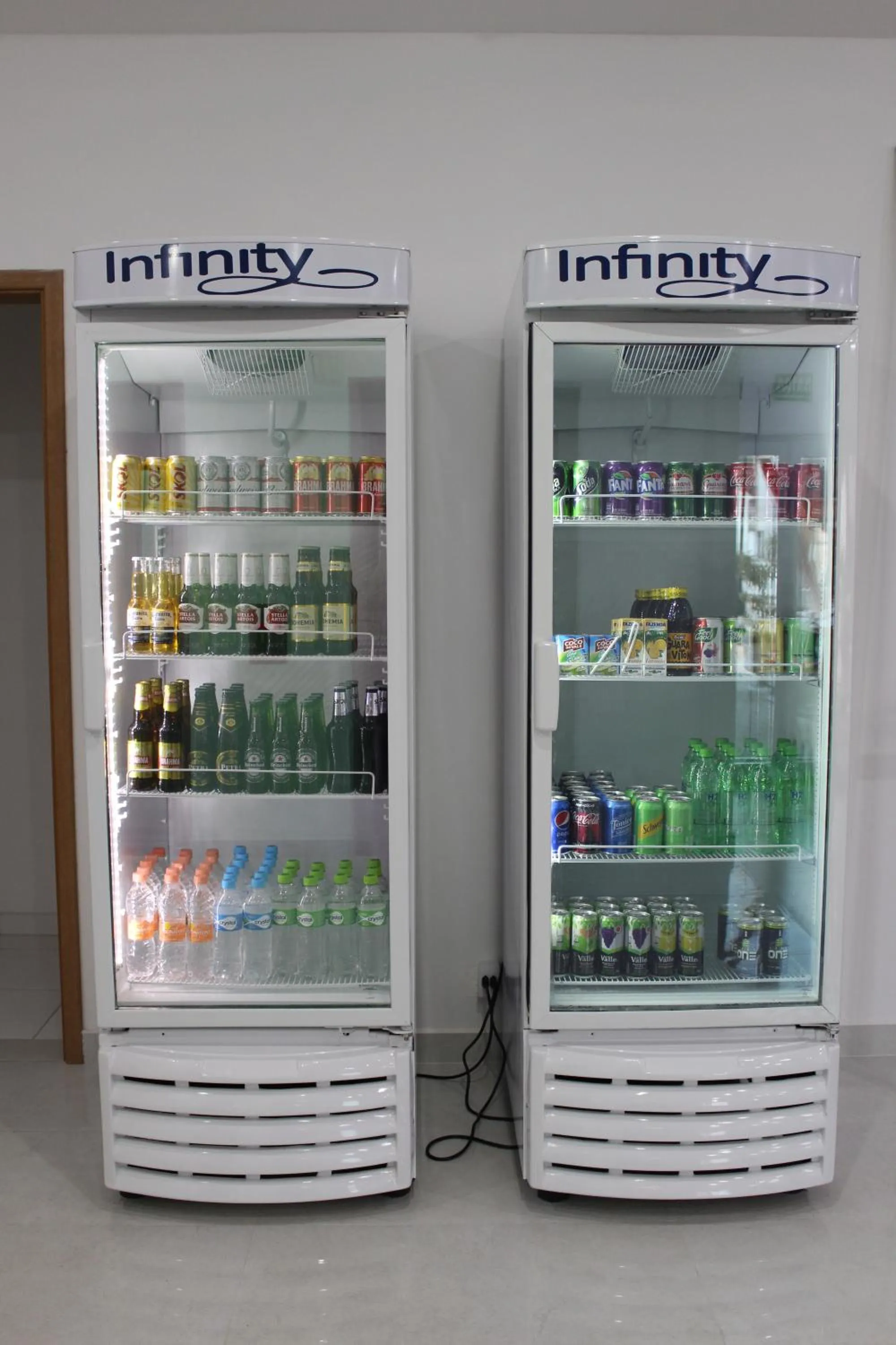Alcoholic drinks in Hotel Infinity
