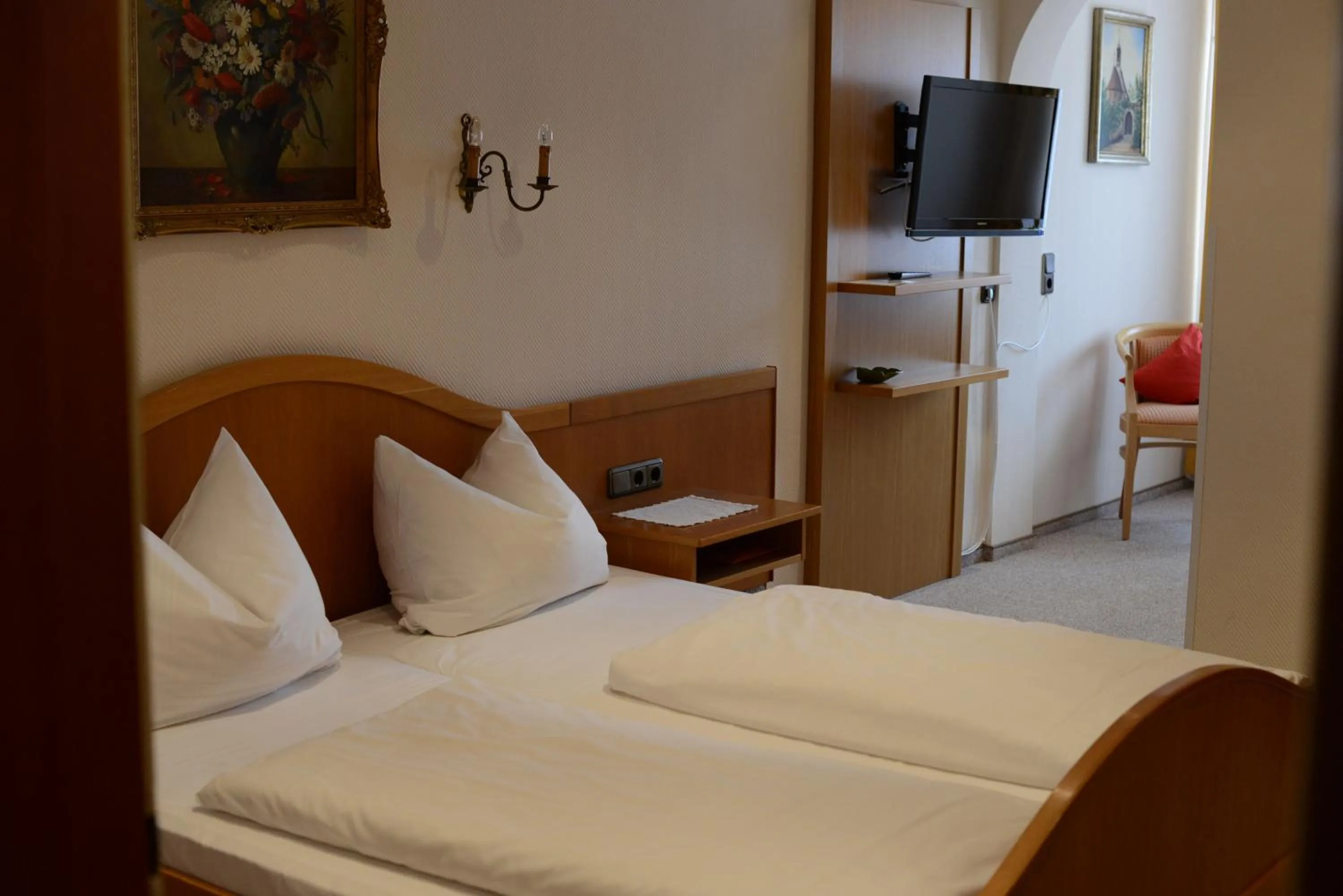 Bed in Gasthof & Hotel Goldene Krone