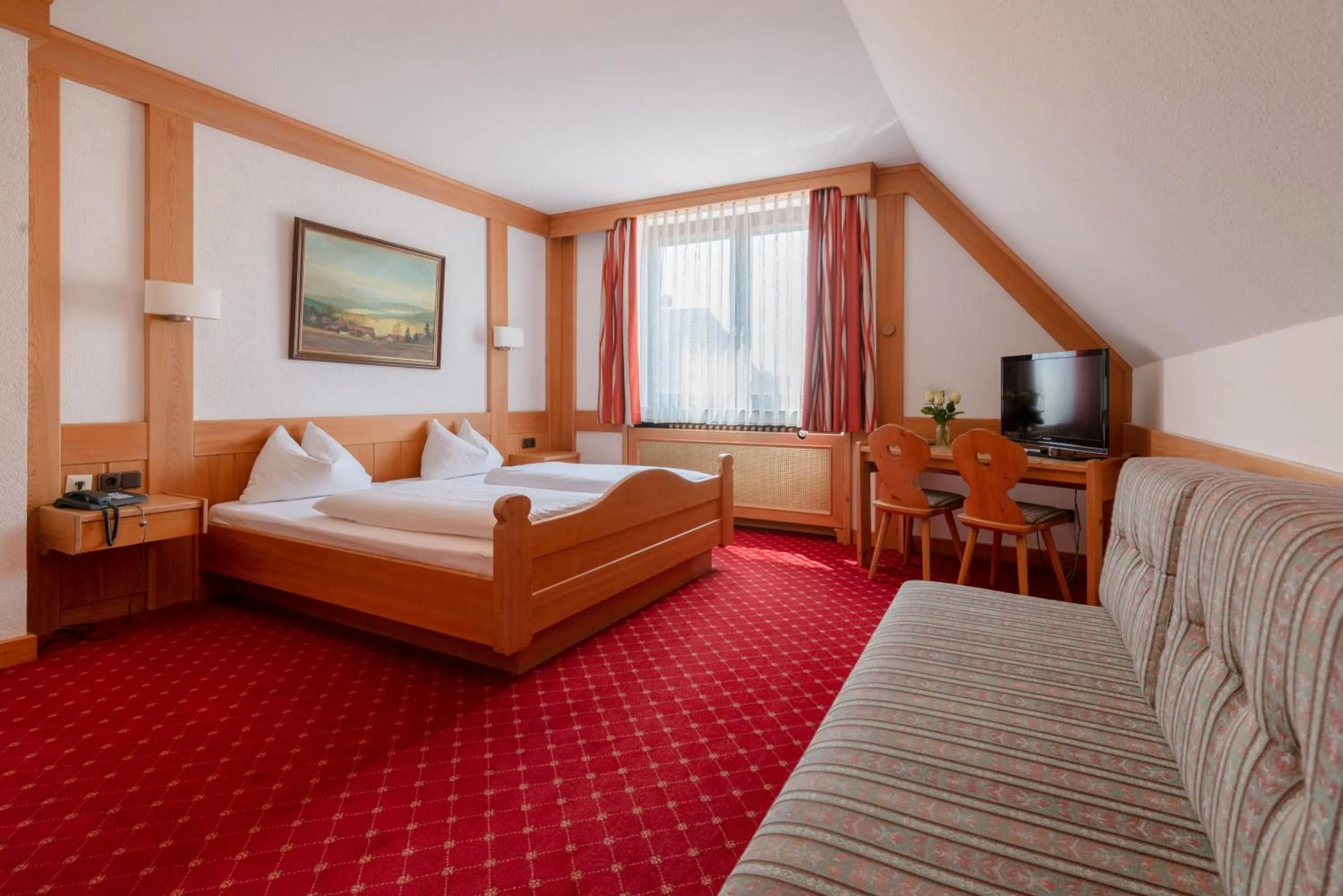 Bed in Gasthof & Hotel Goldene Krone