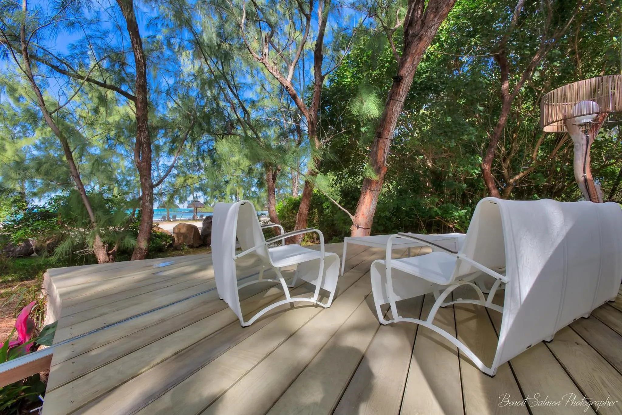 Day in Bubble Lodge Ile aux Cerfs Island