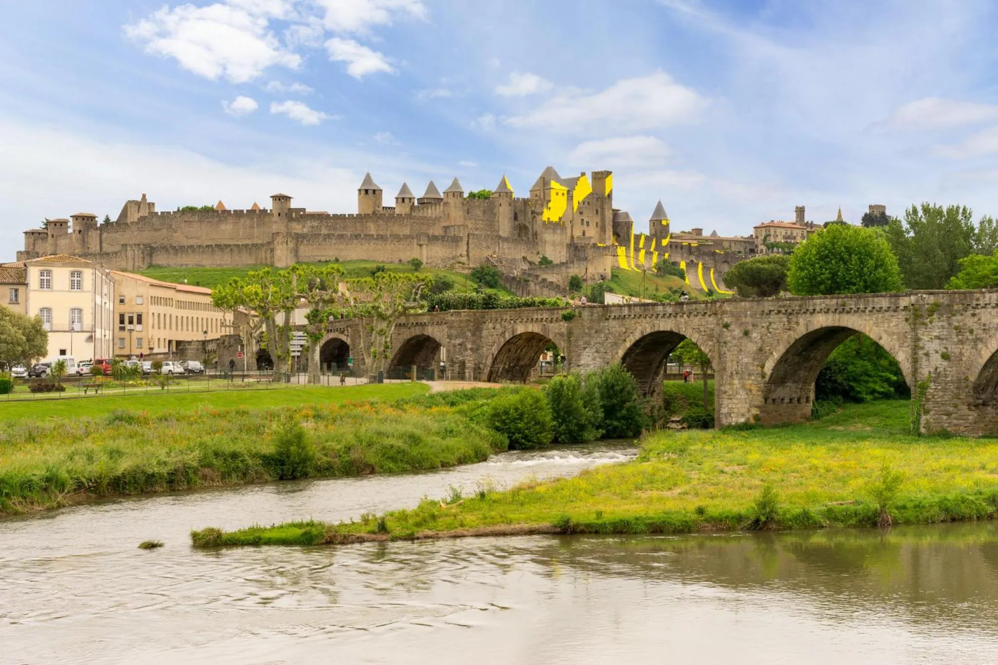 Nearby landmark in Hôtel Pont Rouge , Carcassonne