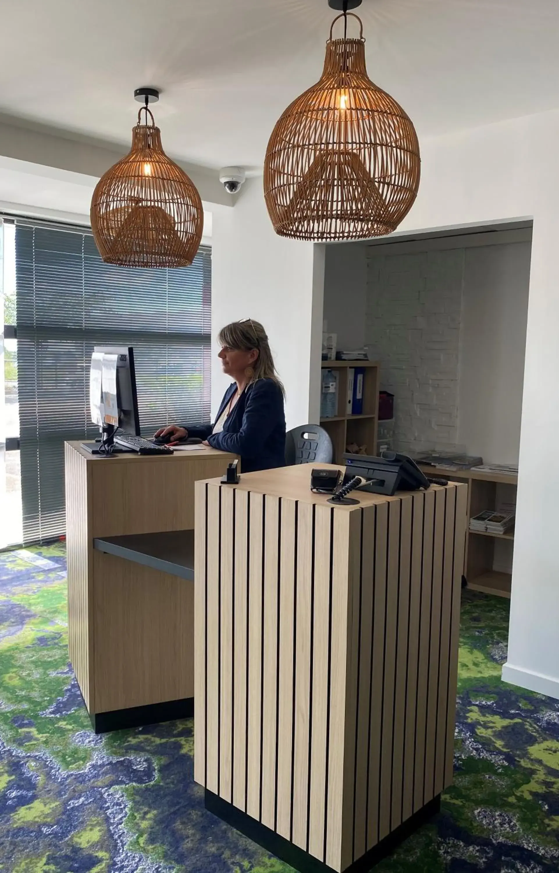 Lobby or reception in Hôtel Pont Rouge , Carcassonne Lobby or reception in Hôtel Pont Rouge , Carcassonne