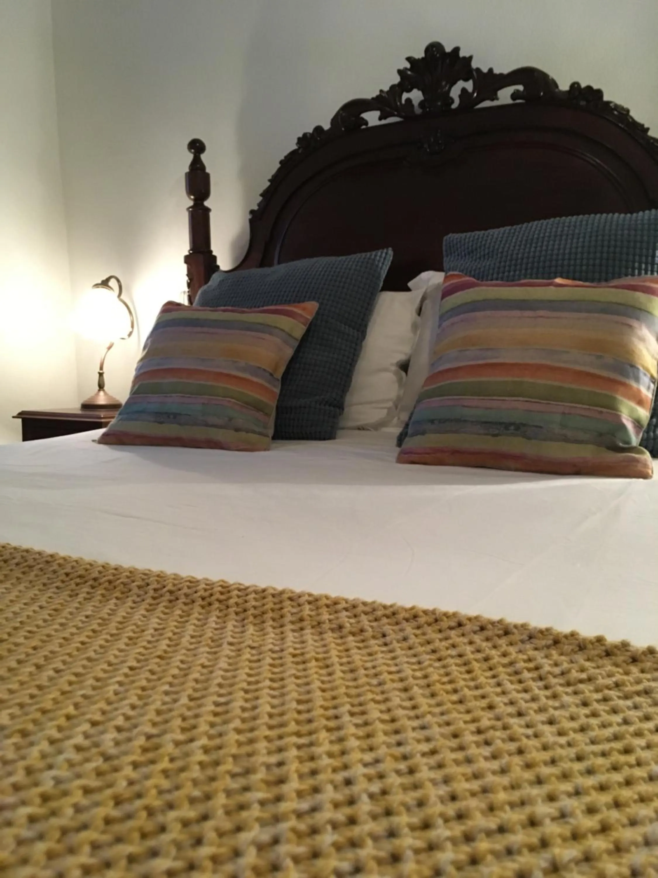 Decorative detail, Bed in Hotel Ribamar
