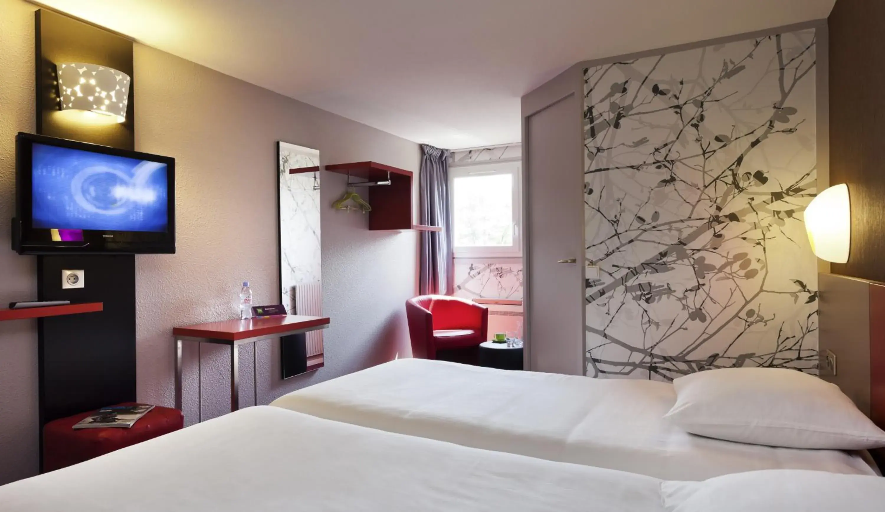 Bedroom, Bed in ibis Styles Périgueux Trélissac Bedroom, Bed in ibis Styles Périgueux Trélissac