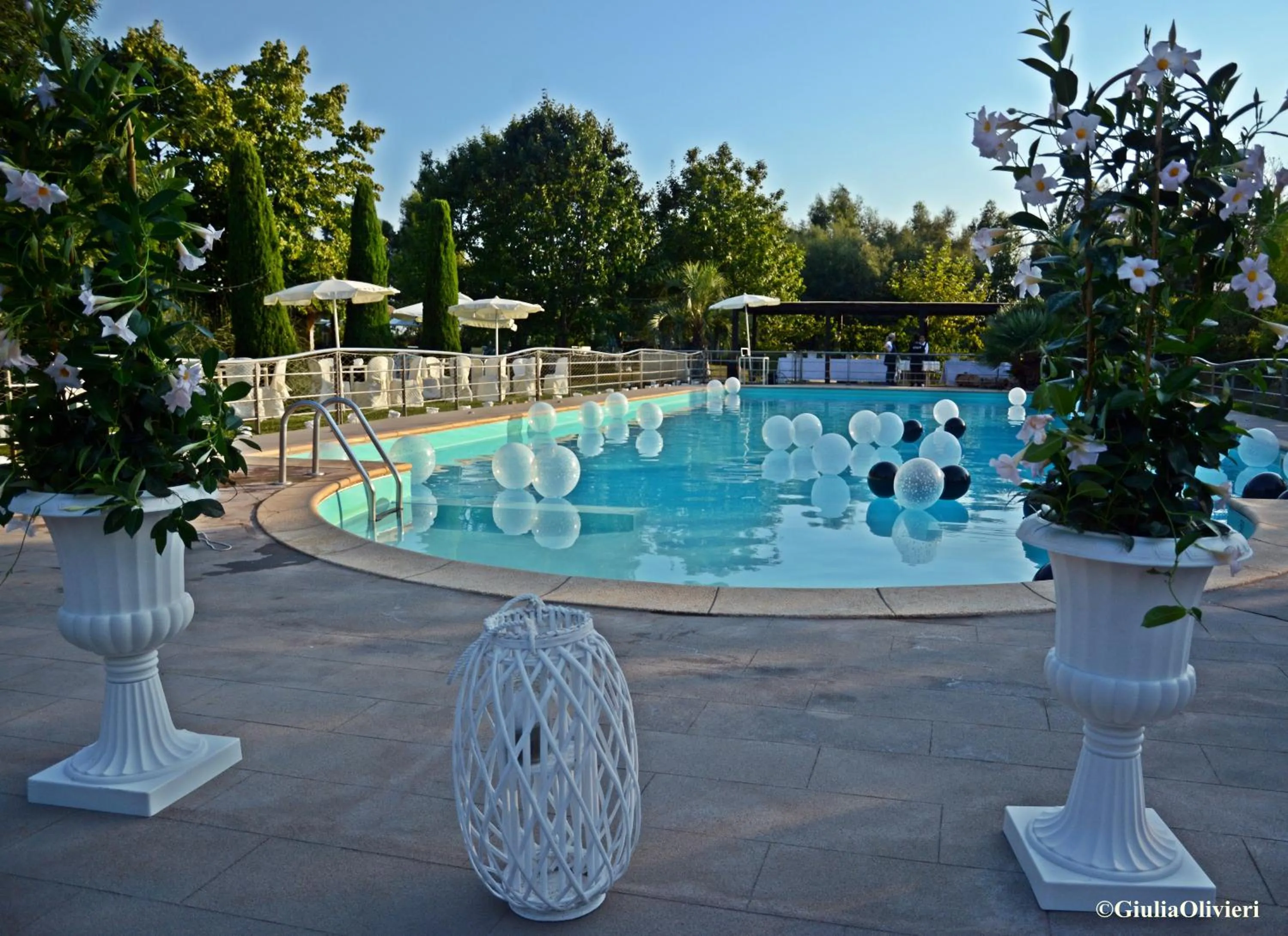 Garden in Hotel Le Rotonde