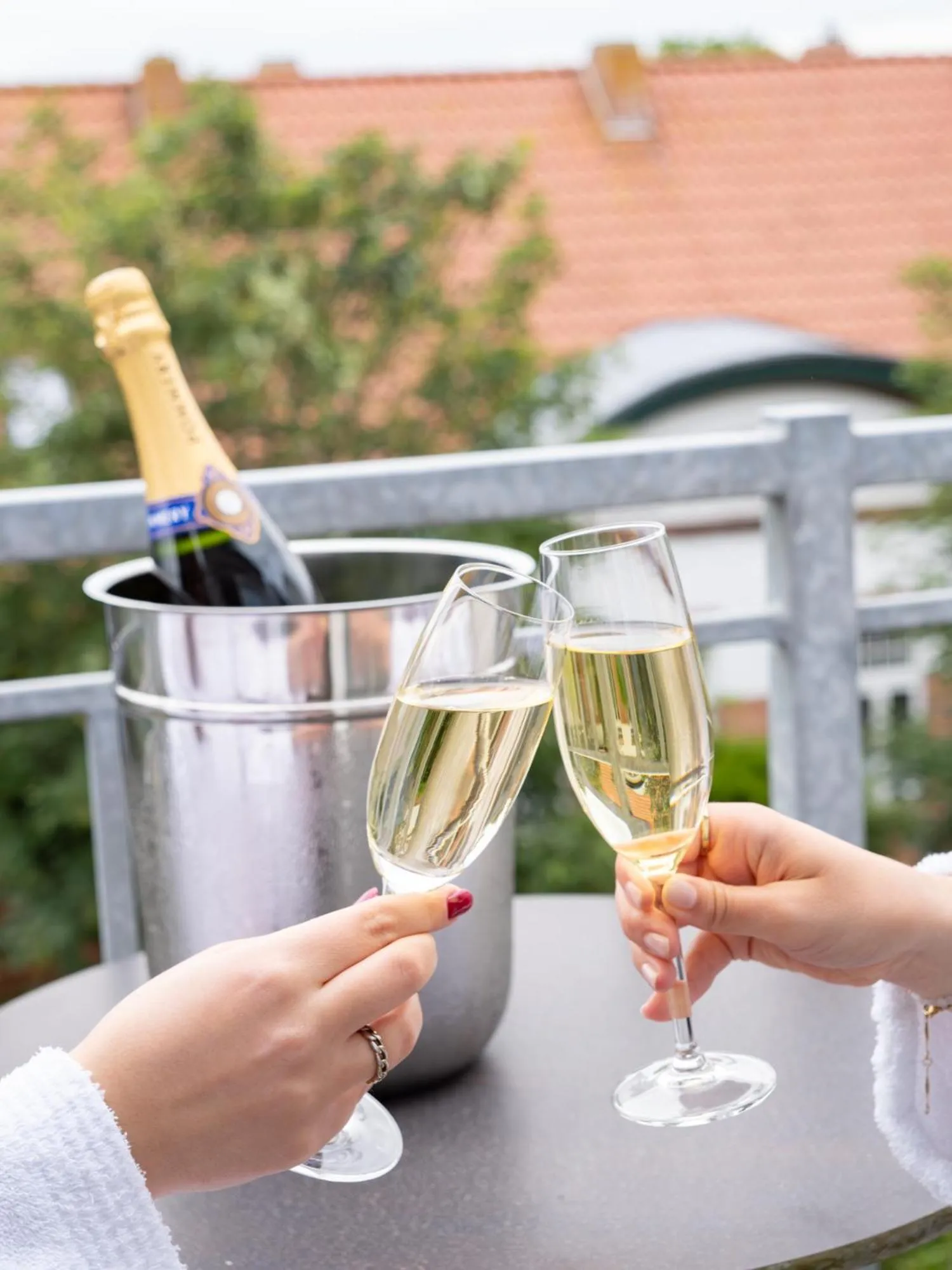 Balcony/Terrace in Logierhus Langeoog
