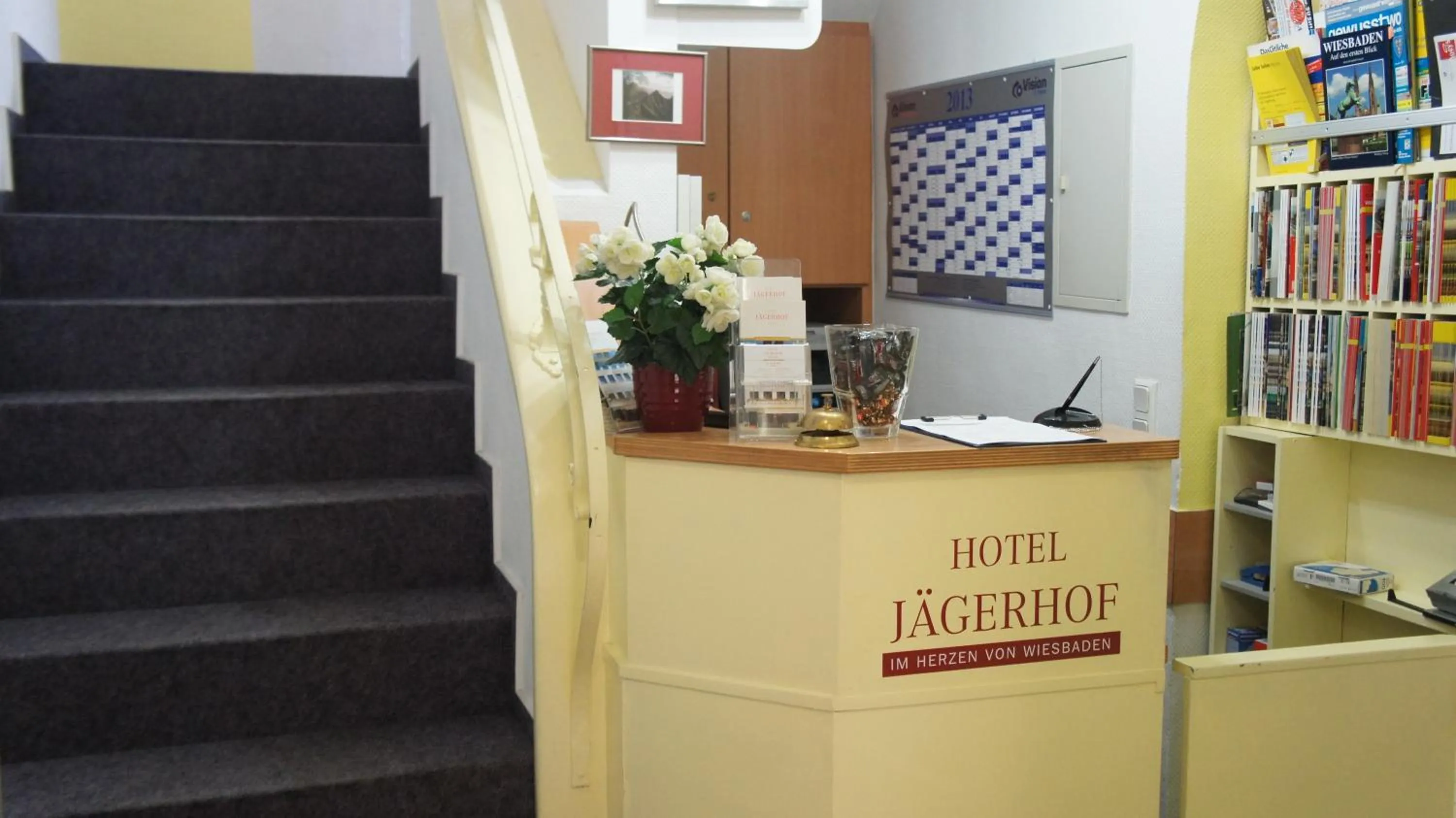 Lobby or reception in Hotel Jägerhof