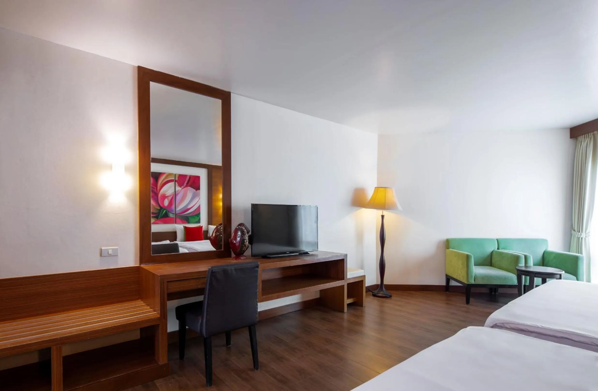 TV and multimedia, Bed in Samed Pavilion Resort