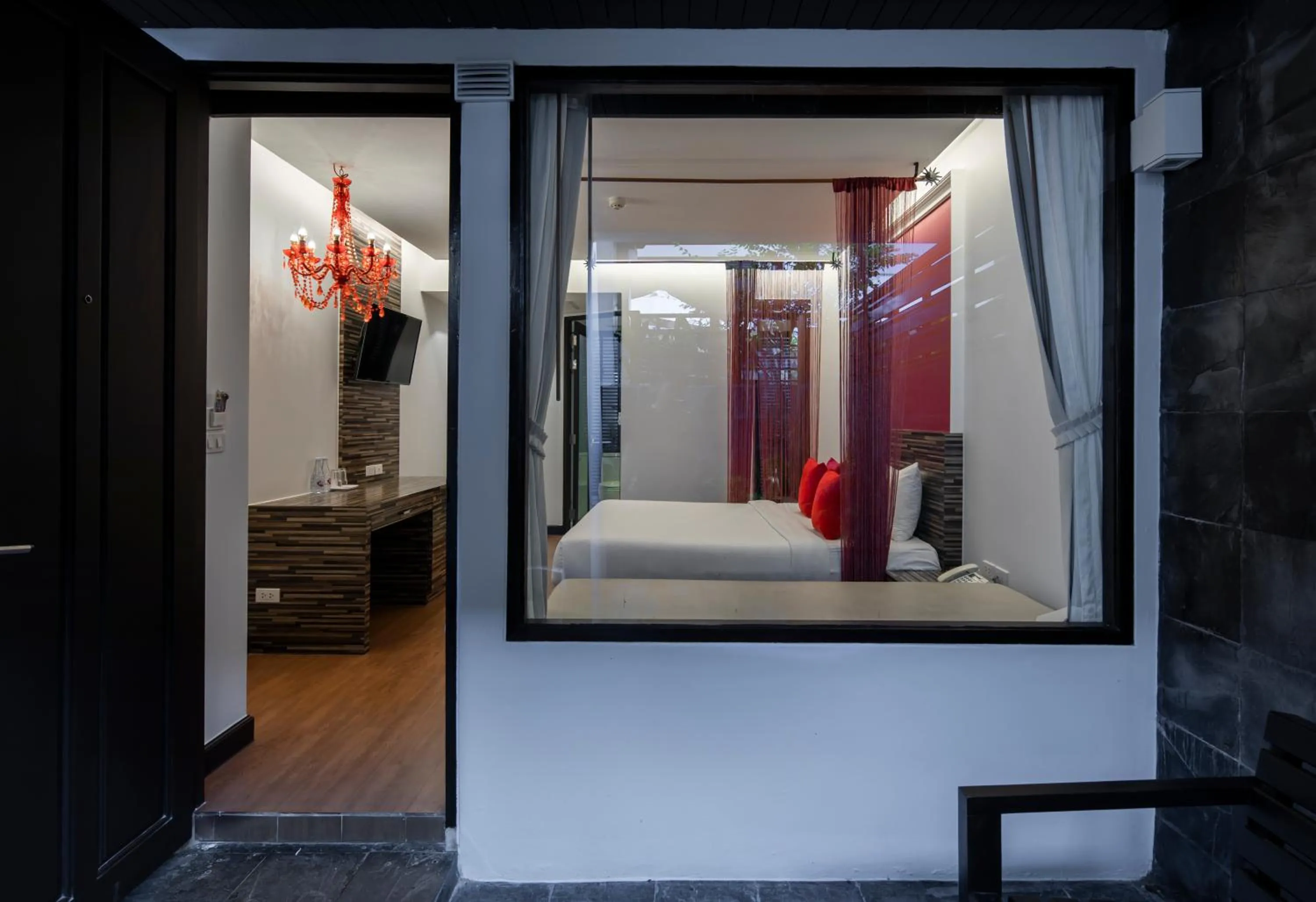 Facade/entrance, Bed in Samed Pavilion Resort