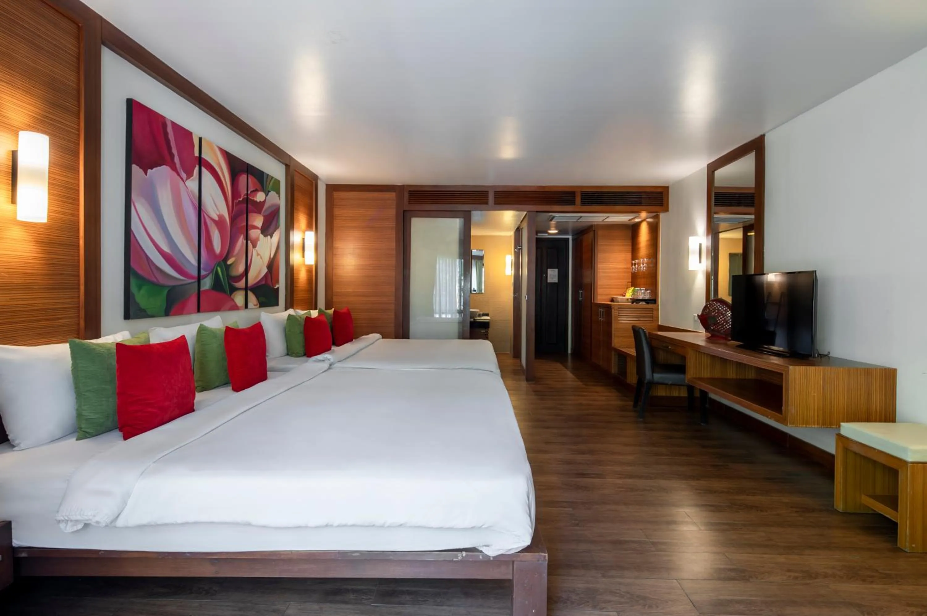 Bed in Samed Pavilion Resort