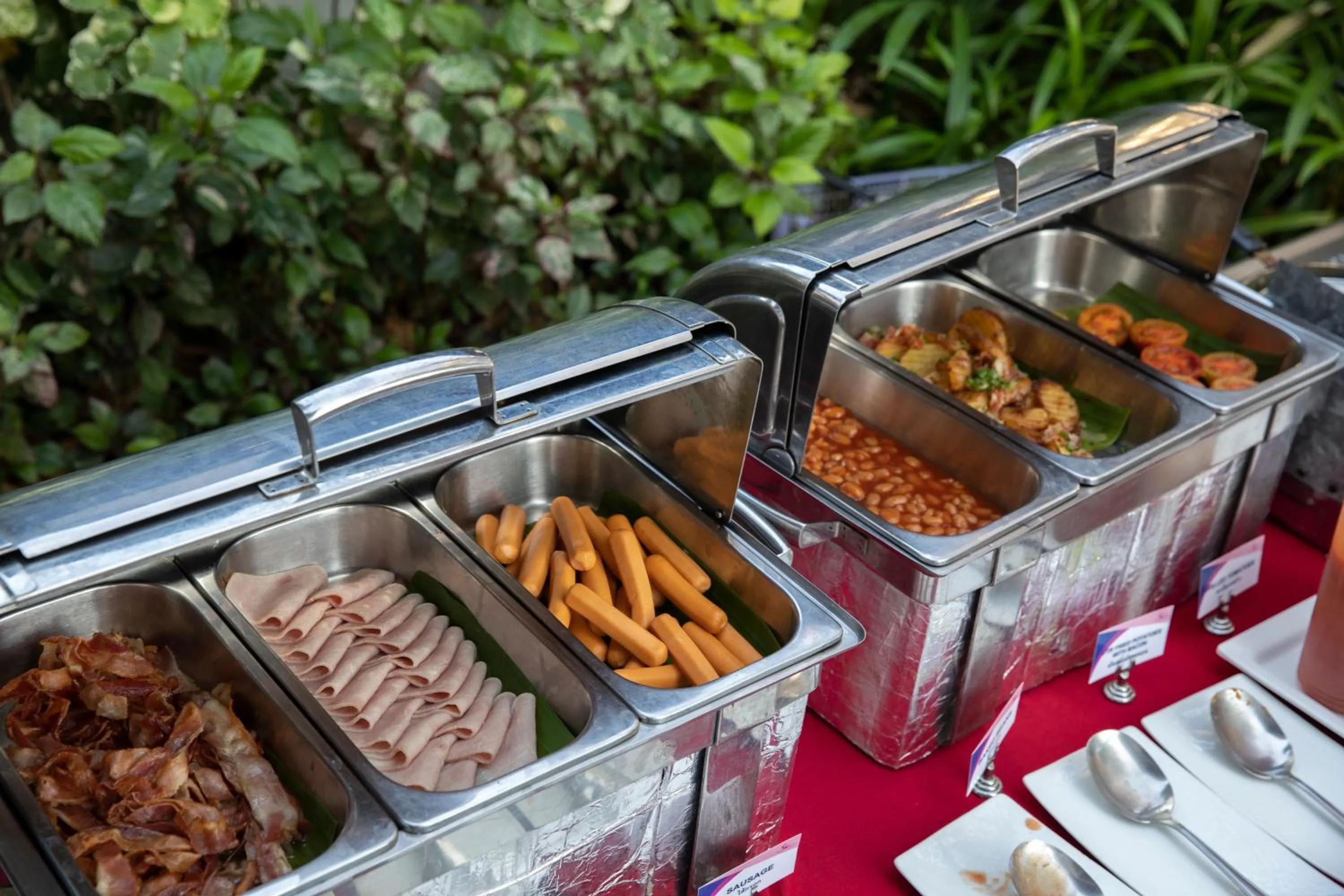 Breakfast in Samed Pavilion Resort